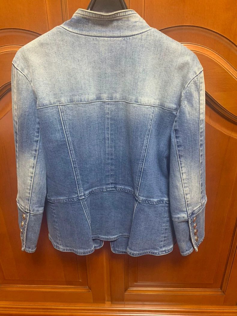Balmain Balmain Denim Jacket Size 38 Size US M / EU 48-50 / 2 - 4 Thumbnail