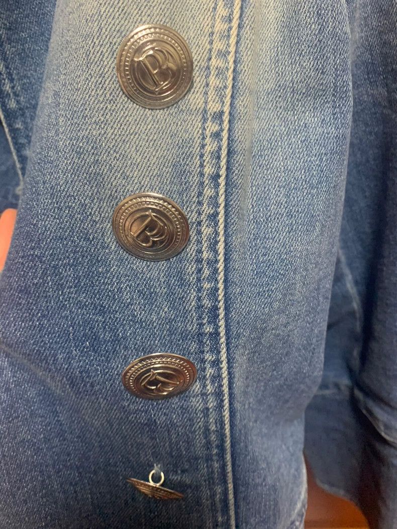 Balmain Balmain Denim Jacket Size 38 Size US M / EU 48-50 / 2 - 2 Thumbnail