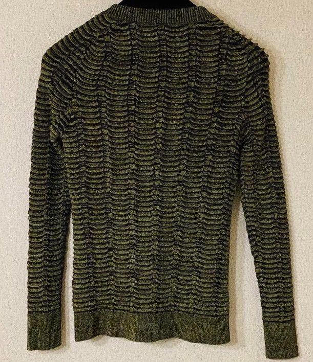 Balmain Balmain Knitted Sweater with Gold Logo Buttons Size US S / EU 44-46 / 1 - 2 Thumbnail