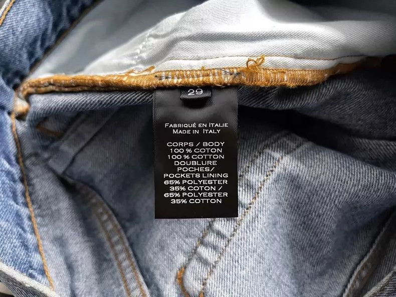 Balmain Balmain Distressed Blue Denim Jeans Size US 29 - 3 Thumbnail