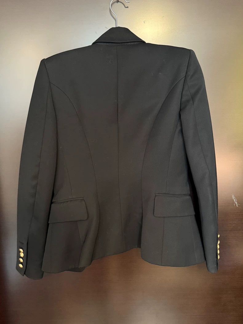 Balmain Classic Balmain Black Blazer Size US S / EU 44-46 / 1 - 3 Thumbnail