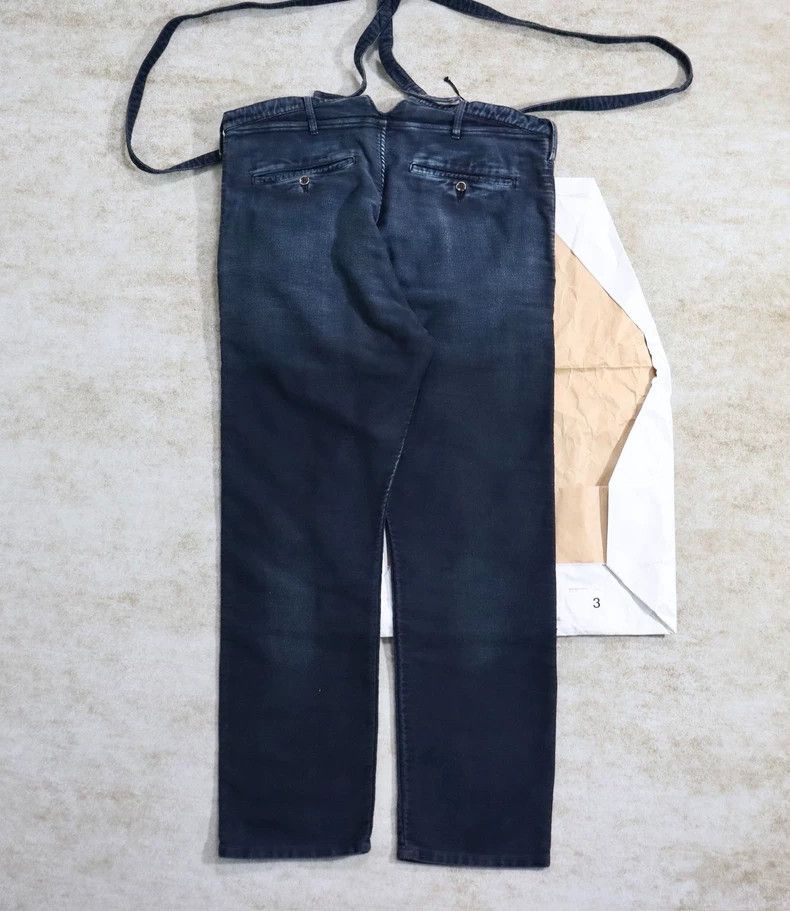 Visvim Visvim Travailler Braces Pants in Dark Indigo Size US 34 / EU 50 - 2 Thumbnail