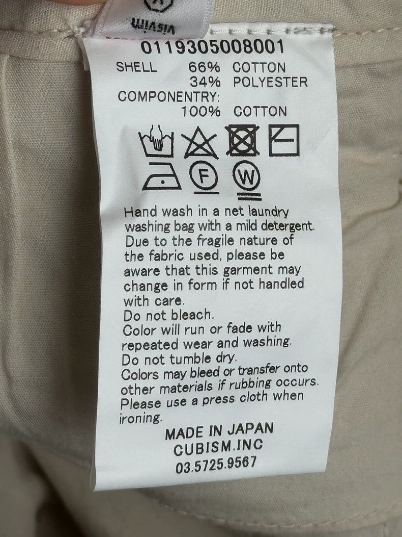 Visvim Visvim High Water Chino Pants in Khaki Size US 38 / EU 54 - 7 Thumbnail