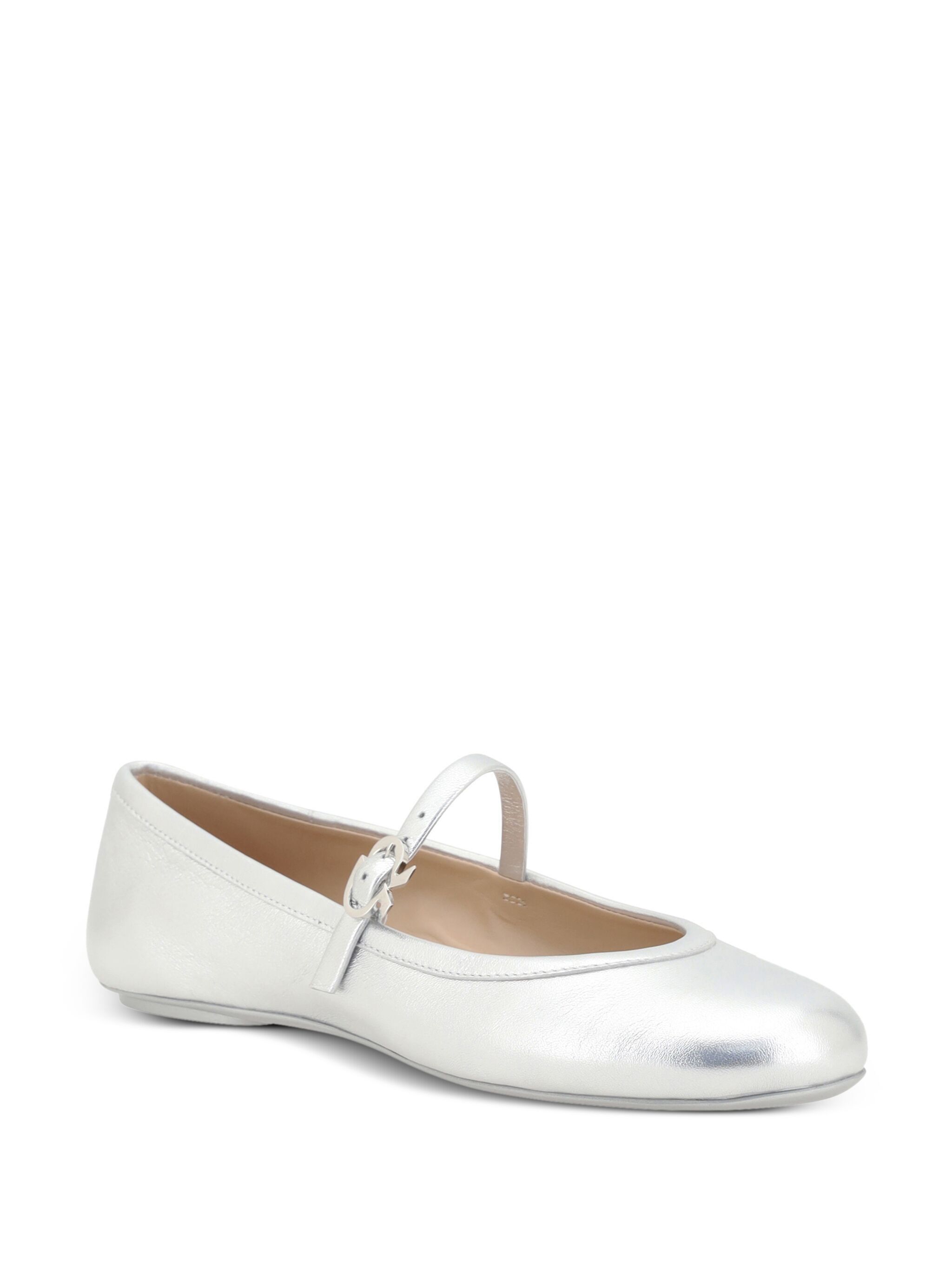 Gianvito Rossi CARLA NAPPA SILK WASHED BALLERINA Size US 6.5 / IT 36.5 - 2 Thumbnail
