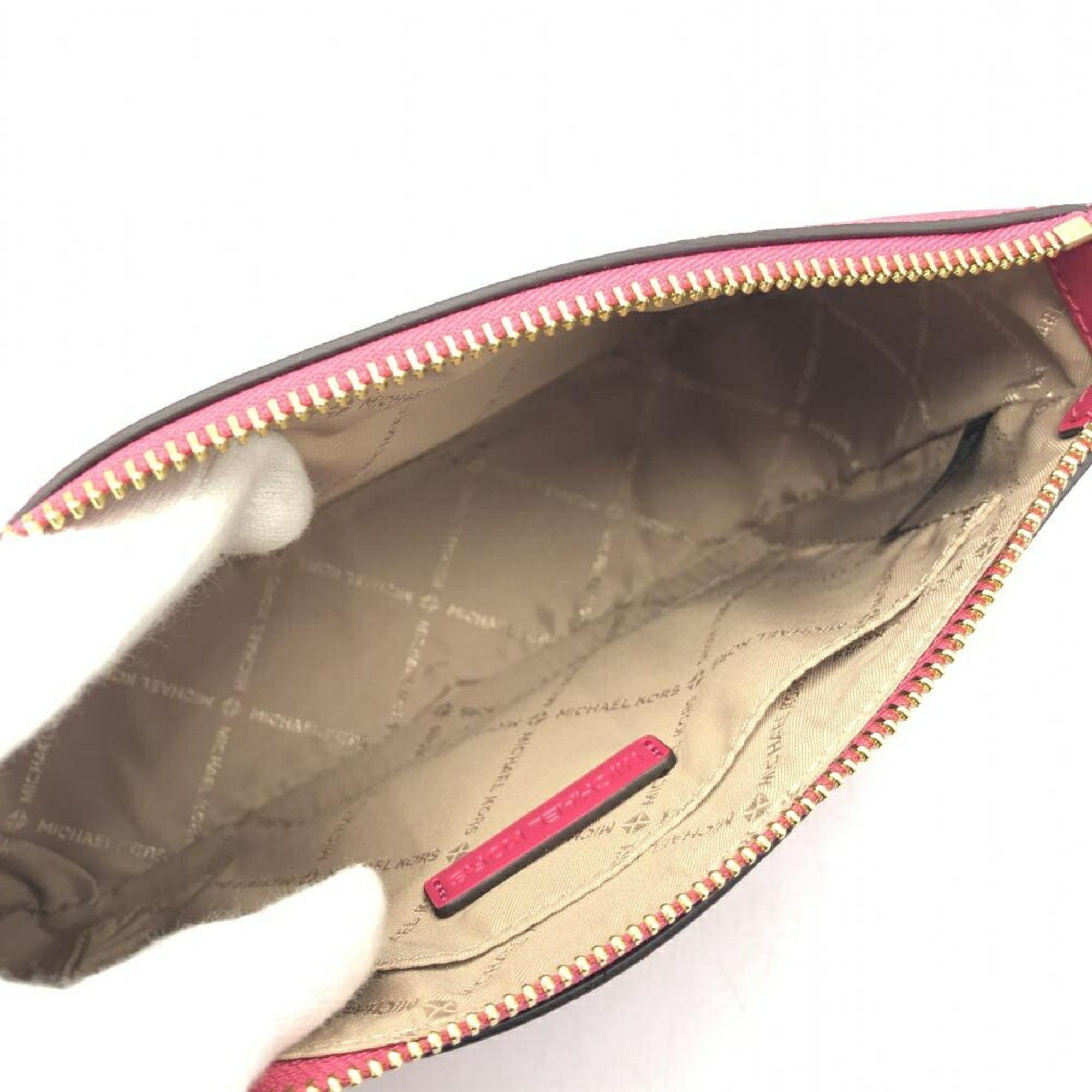 Michael Kors MICHAEL KORS Leather Shoulder Bag Pink Michael Kors Size ONE SIZE - 5 Thumbnail