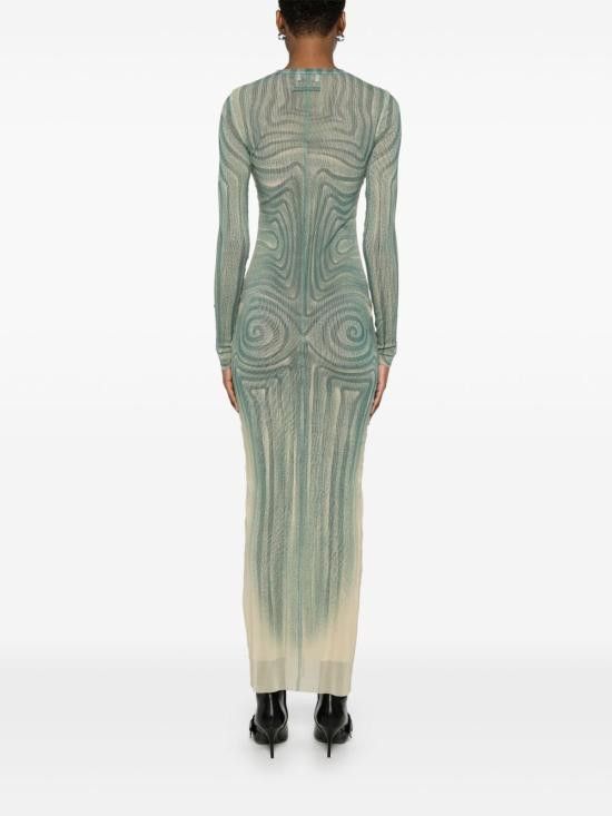 Jean Paul Gaultier JEAN PAUL GAULTIER Women Mid Skirts 2534FRO390 T5870351 Green Size S / US 4 / IT 40 - 4 Thumbnail
