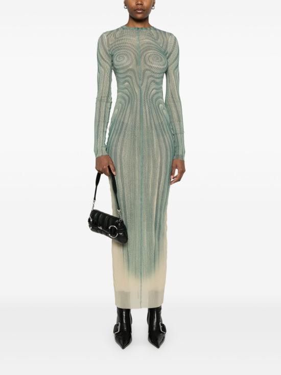 Jean Paul Gaultier JEAN PAUL GAULTIER Women Mid Skirts 2534FRO390 T5870351 Green Size S / US 4 / IT 40 - 3 Thumbnail