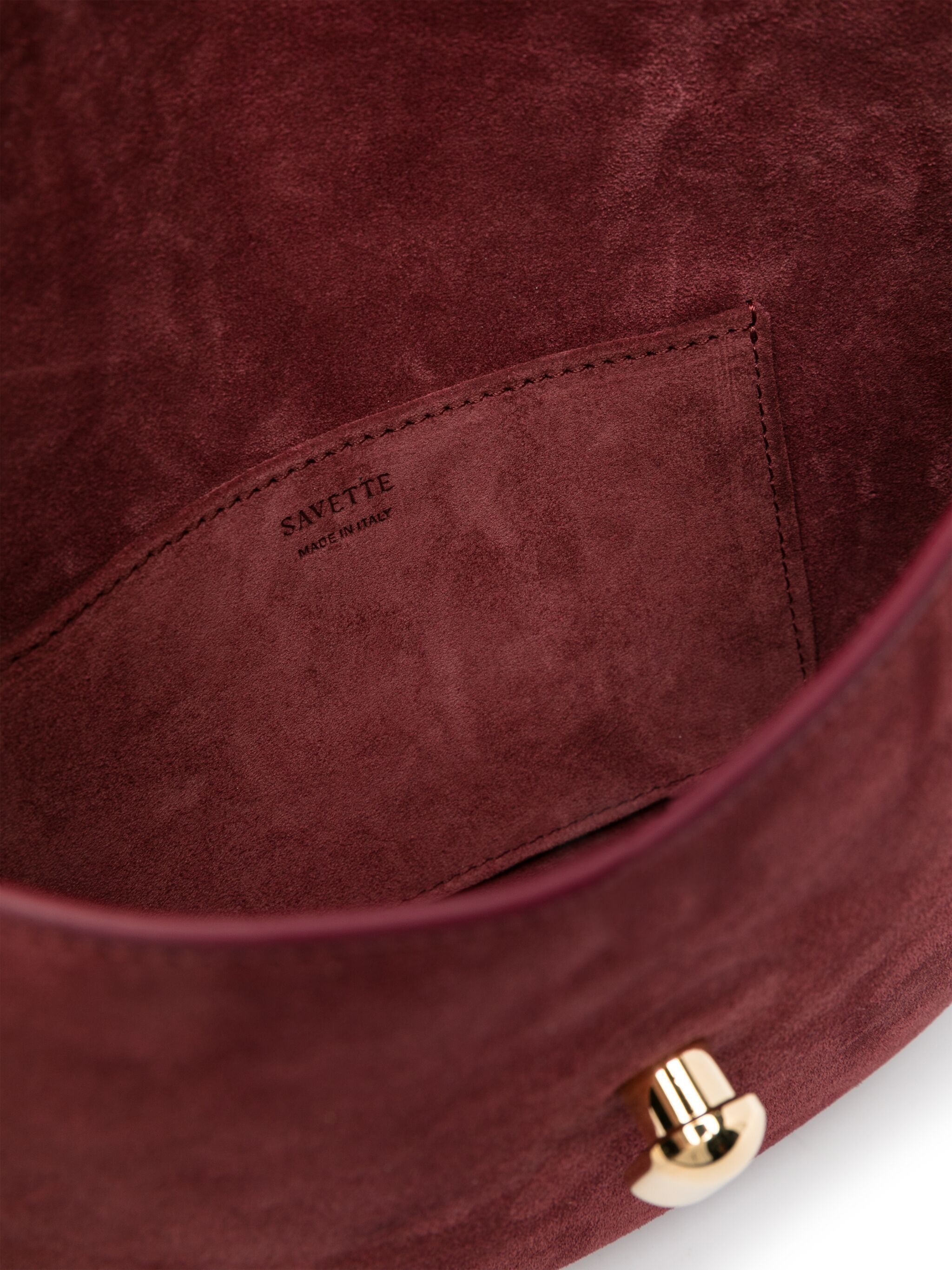 Savette SMALL TONDO HOBO IN SUEDE BAG Size ONE SIZE - 5 Thumbnail