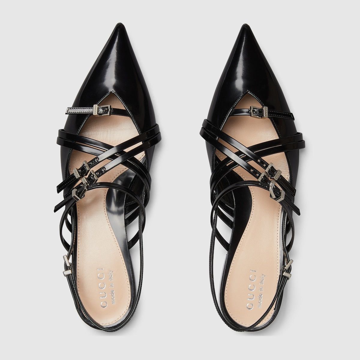 Gucci Gucci Strappy Ballet Flats SIZE 39 Size ONE SIZE - 3 Thumbnail