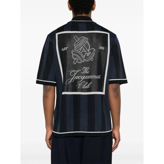 Jacquemus JACQUEMUS Men Polo Shirts 255KN542 2432 390 BLUE Size US S / EU 44-46 / 1 - 3 Thumbnail