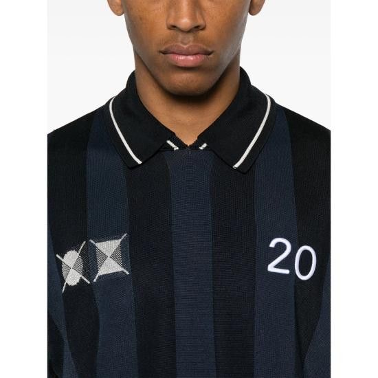 Jacquemus JACQUEMUS Men Polo Shirts 255KN542 2432 390 BLUE Size US S / EU 44-46 / 1 - 2 Thumbnail
