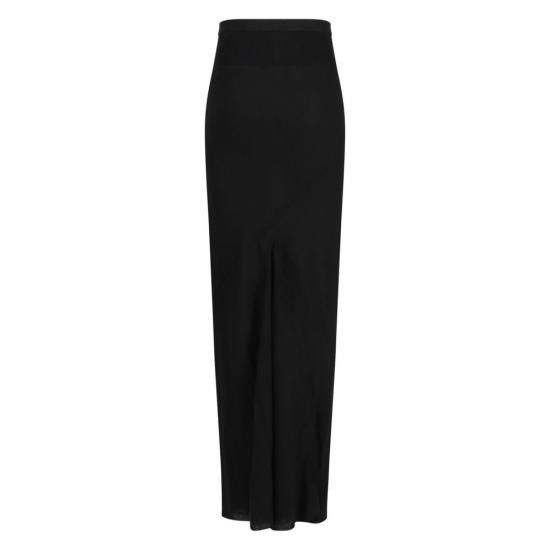 Rick Owens RICK OWENS Women Mid Skirts RO02D3348 WA 09 BLACK Size 28" / US 6 / IT 42 - 3 Thumbnail