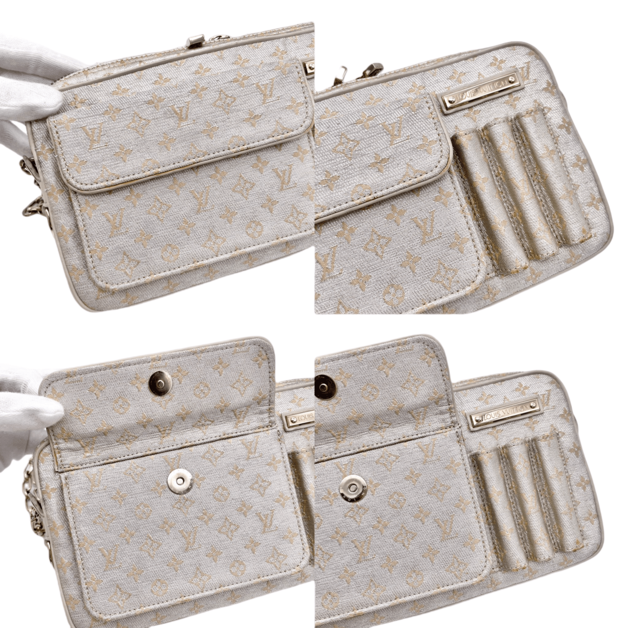 Louis Vuitton Louis Vuitton 2002Fw Collection Monogram Miniran Shine Macenna M92362 Goal Do Size ONE SIZE - 6 Thumbnail