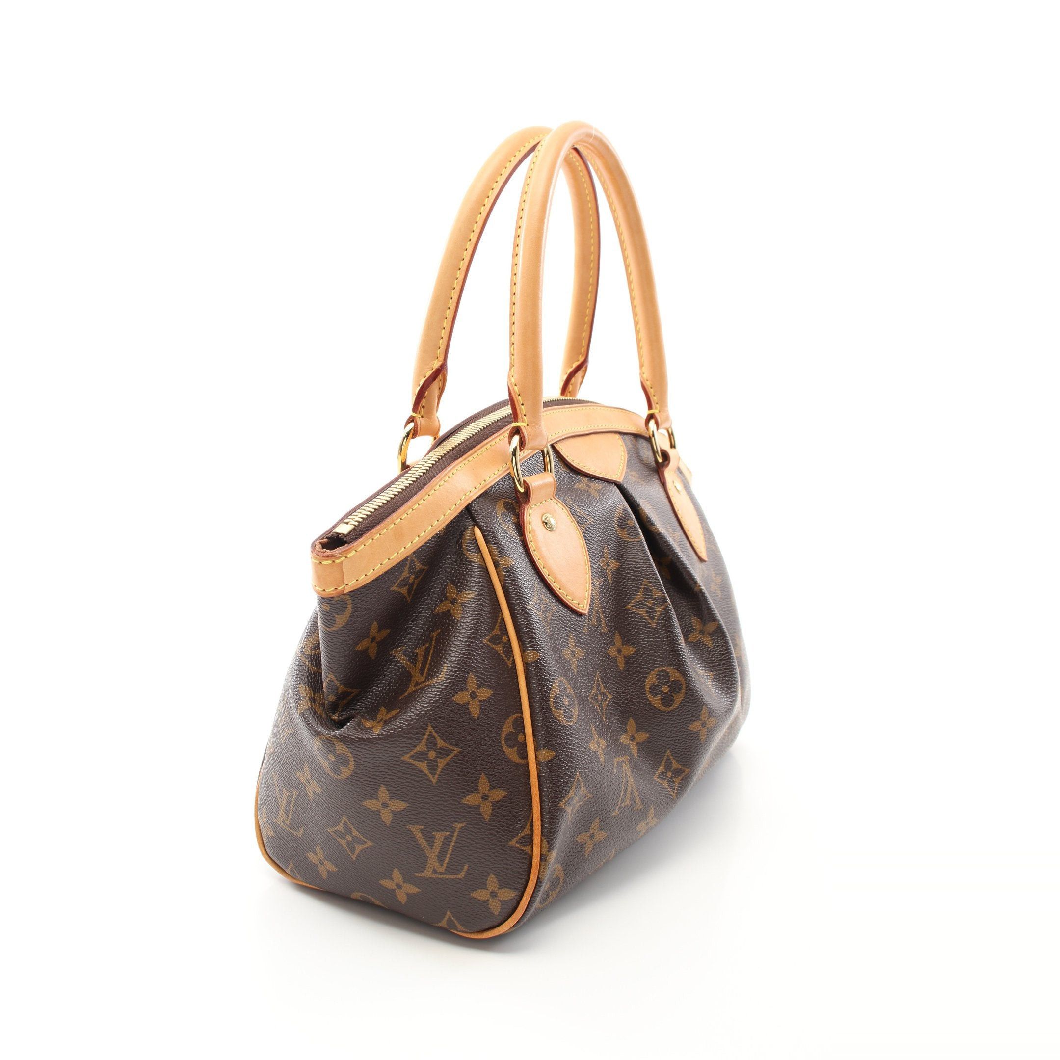 Louis Vuitton Louis Vuitton Tivoli Pm Monogram Handbag Leather Brown Size ONE SIZE - 2 Thumbnail