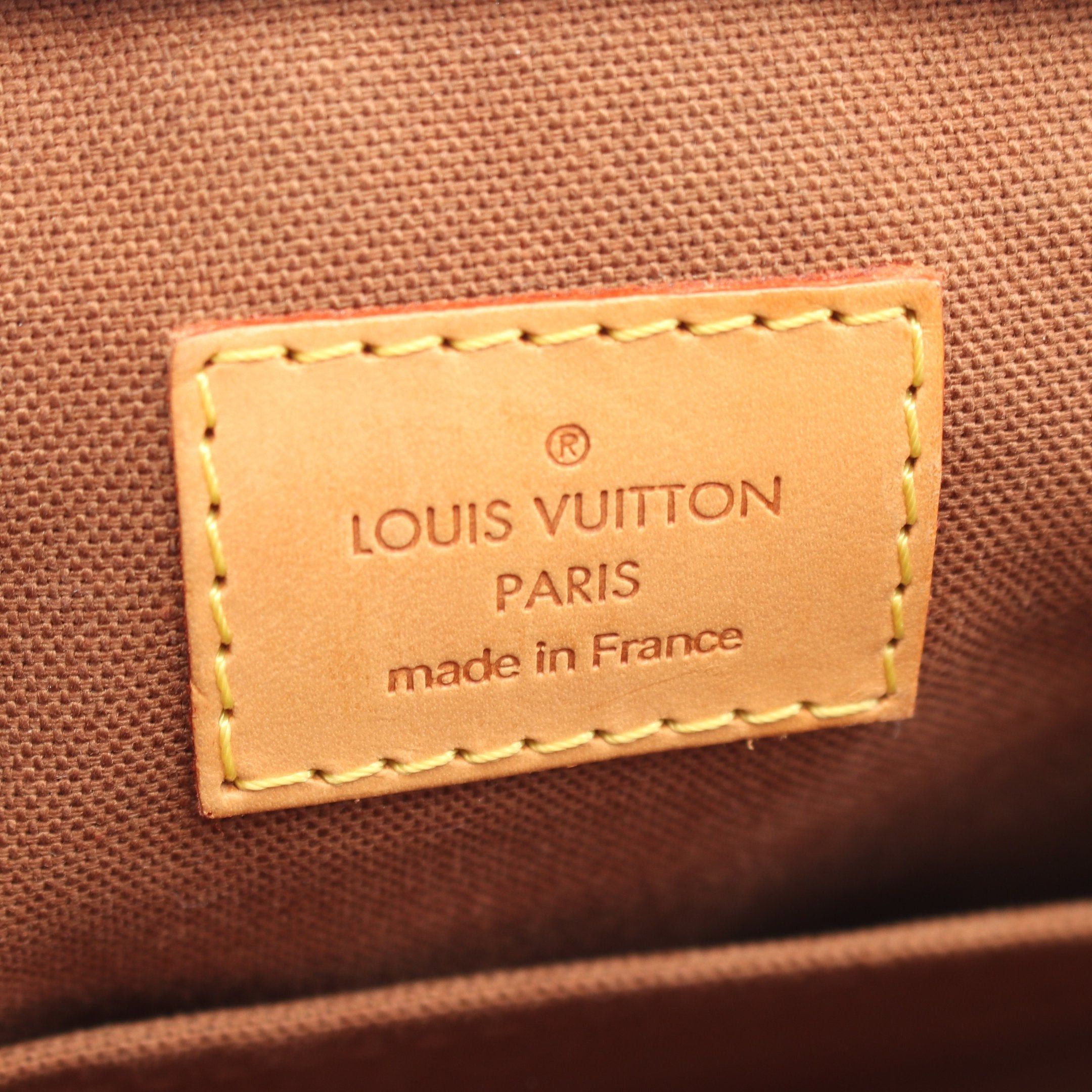 Louis Vuitton Louis Vuitton Tivoli Pm Monogram Handbag Leather Brown Size ONE SIZE - 4 Thumbnail