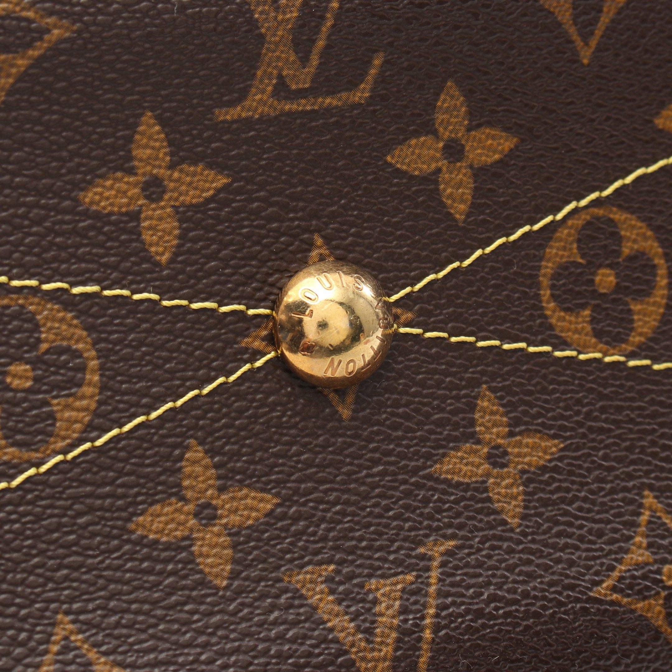 Louis Vuitton Louis Vuitton Tivoli Pm Monogram Handbag Leather Brown Size ONE SIZE - 8 Thumbnail
