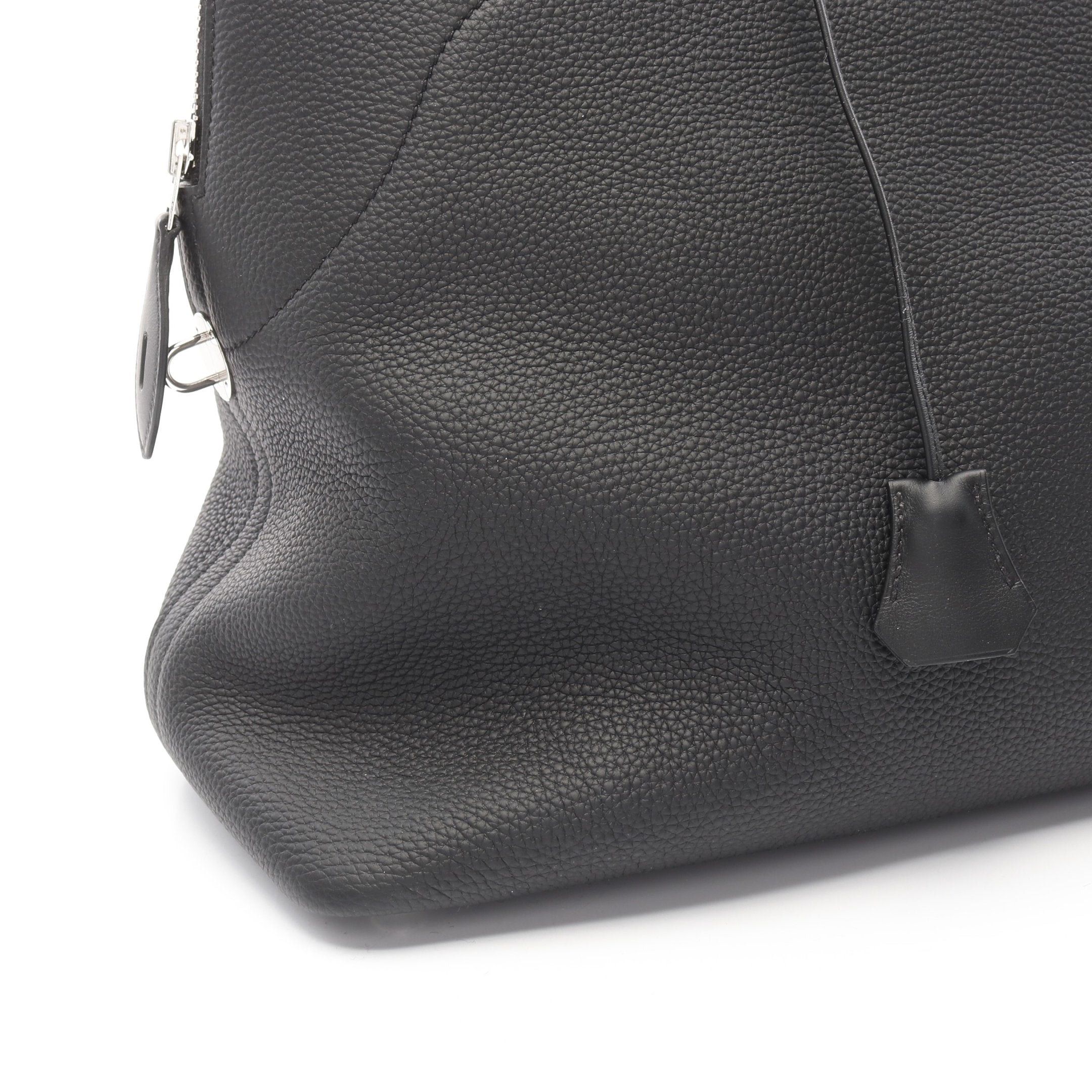 Hermes Hermes Bolide A Dos Backpack Rucksack Togo Black Silver Hardware Double Engraved Size ONE SIZE - 11 Thumbnail