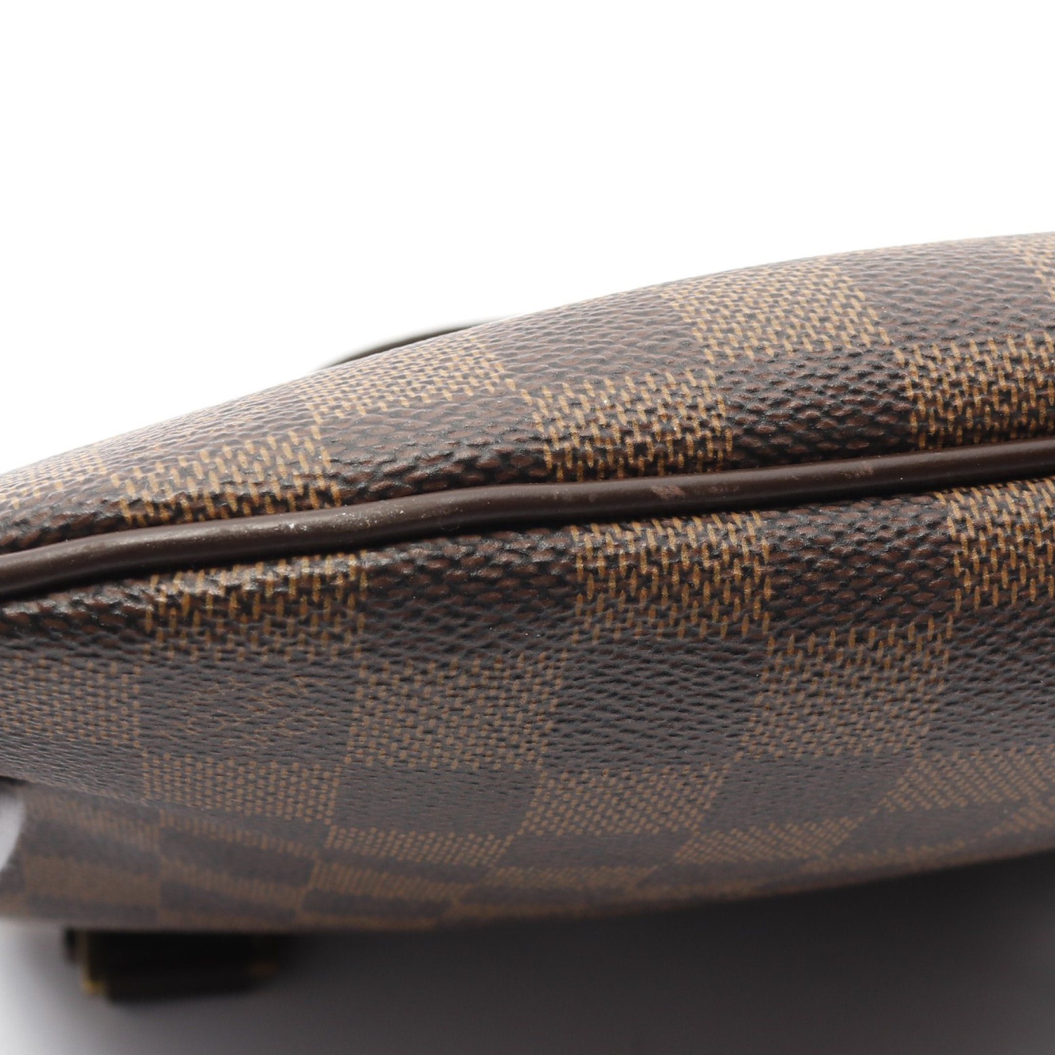 Louis Vuitton Louis Vuitton Pochette Bosforo Damier Ebene Shoulder Bag Leather Brown Size ONE SIZE - 10 Thumbnail