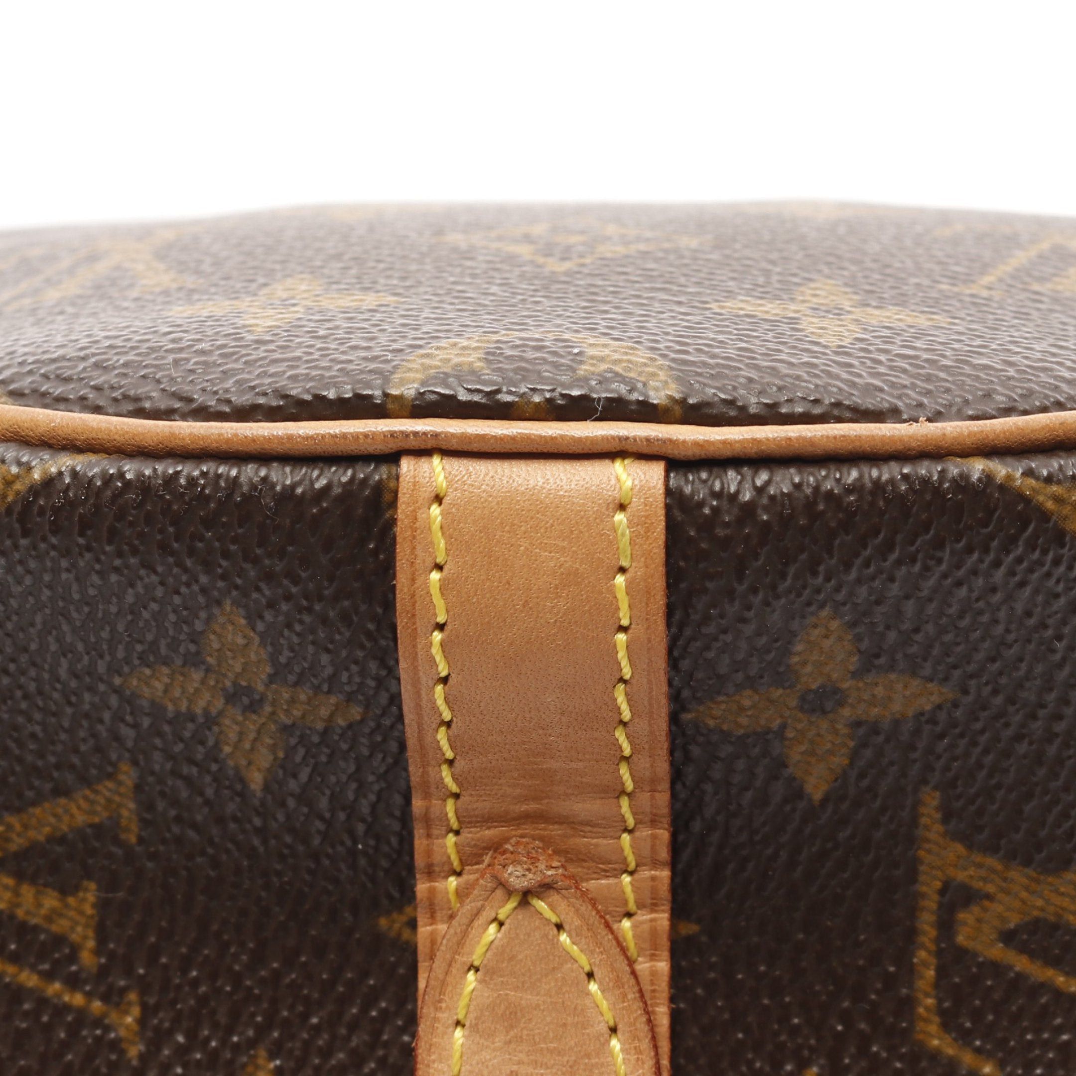 Louis Vuitton Louis Vuitton Tambourine Monogram Shoulder Bag Leather Brown Size ONE SIZE - 11 Thumbnail