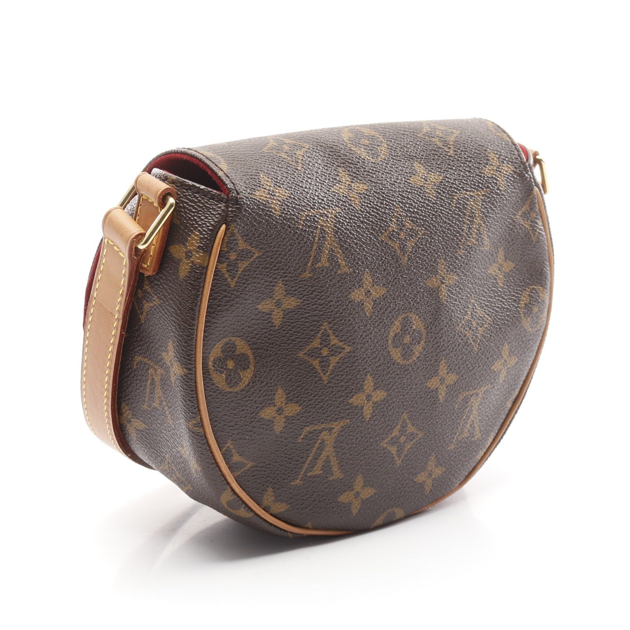 Louis Vuitton Louis Vuitton Tambourine Monogram Shoulder Bag Leather Brown Size ONE SIZE - 2 Thumbnail