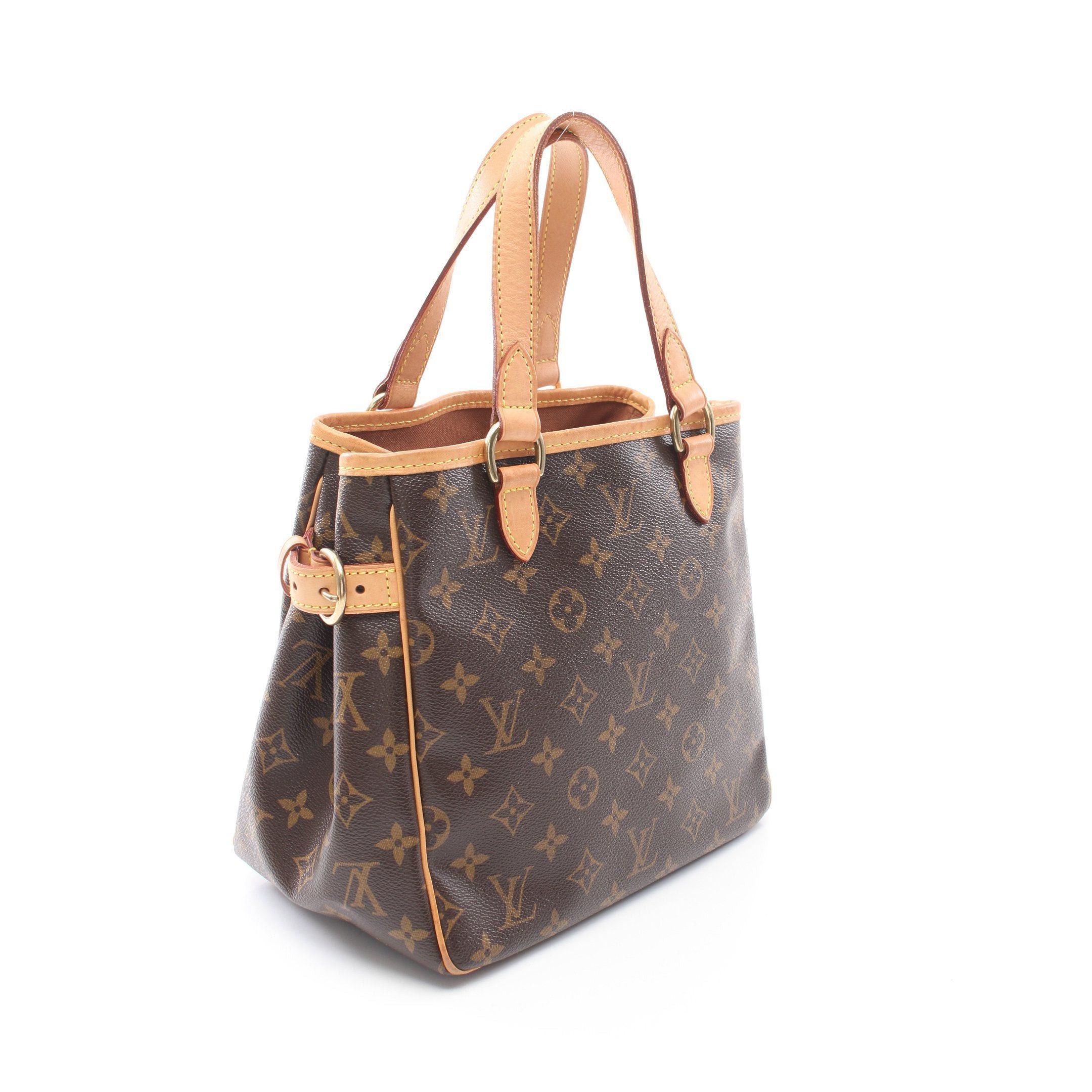 Louis Vuitton Louis Vuitton Batignolles Monogram Handbag Leather Brown Size ONE SIZE - 2 Thumbnail