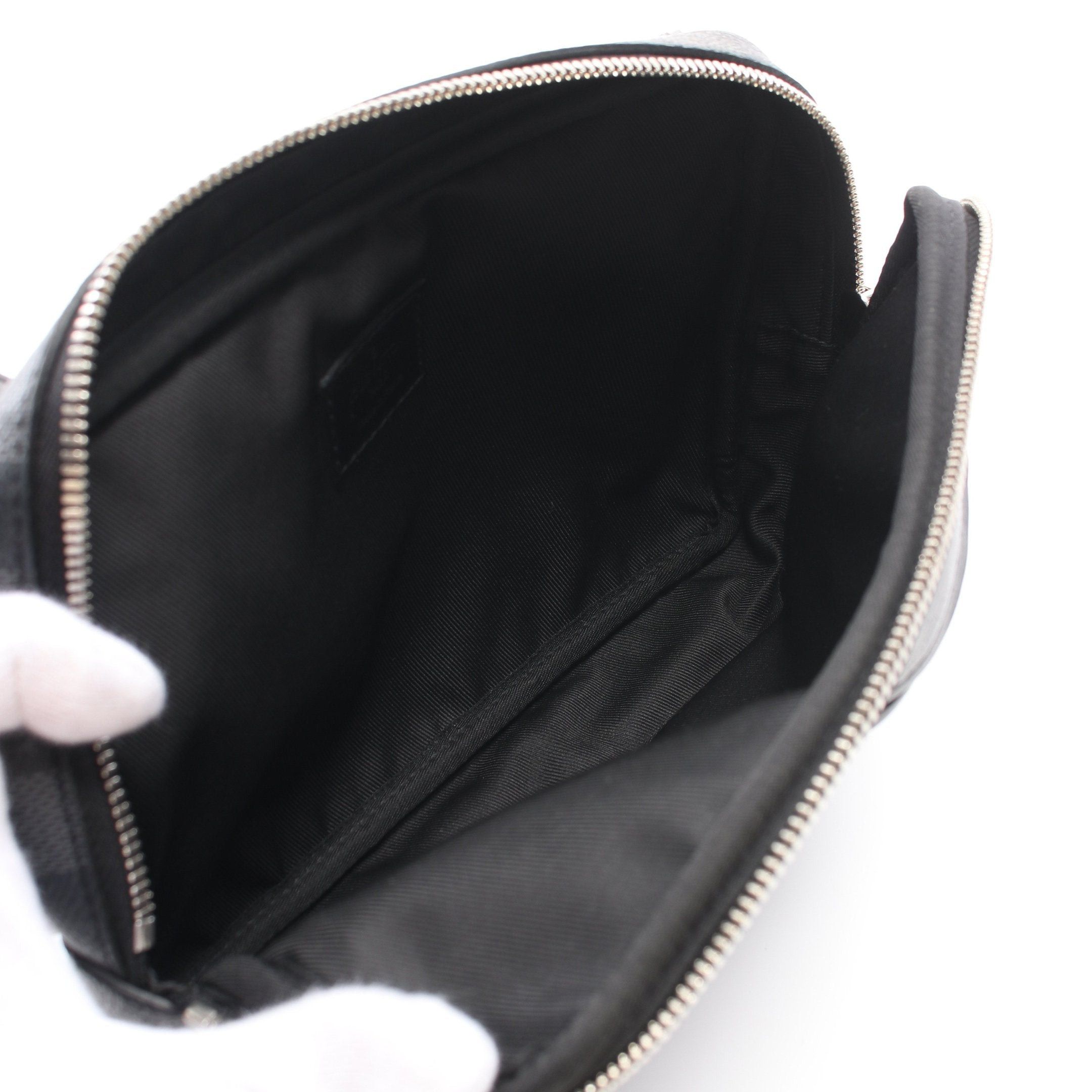 Louis Vuitton Louis Vuitton Scott Messenger Damier Graphite Shoulder Bag Leather Black Size ONE SIZE - 3 Thumbnail