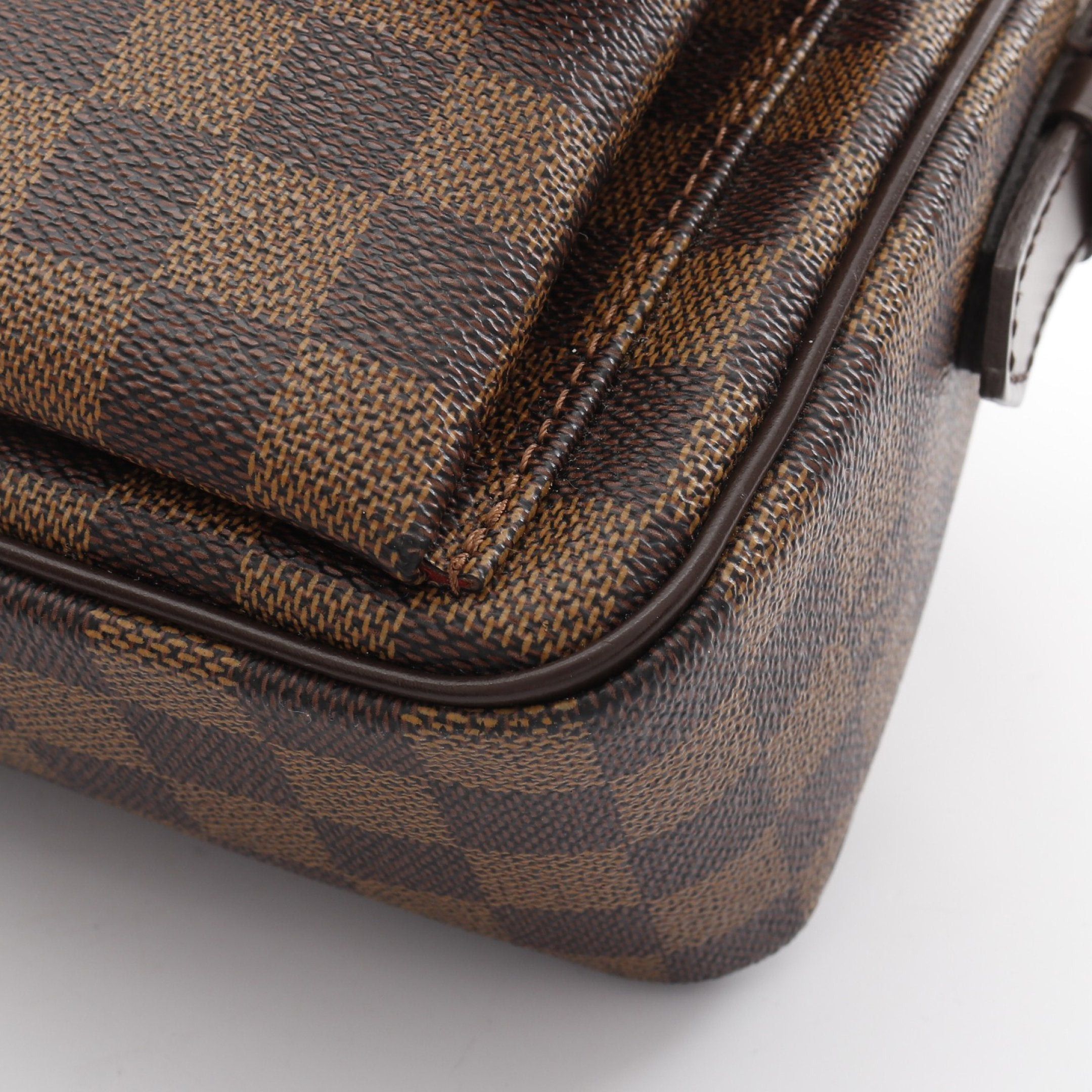 Louis Vuitton Louis Vuitton Ravello Gm Damier Ebene Shoulder Bag Leather Brown Size ONE SIZE - 12 Thumbnail