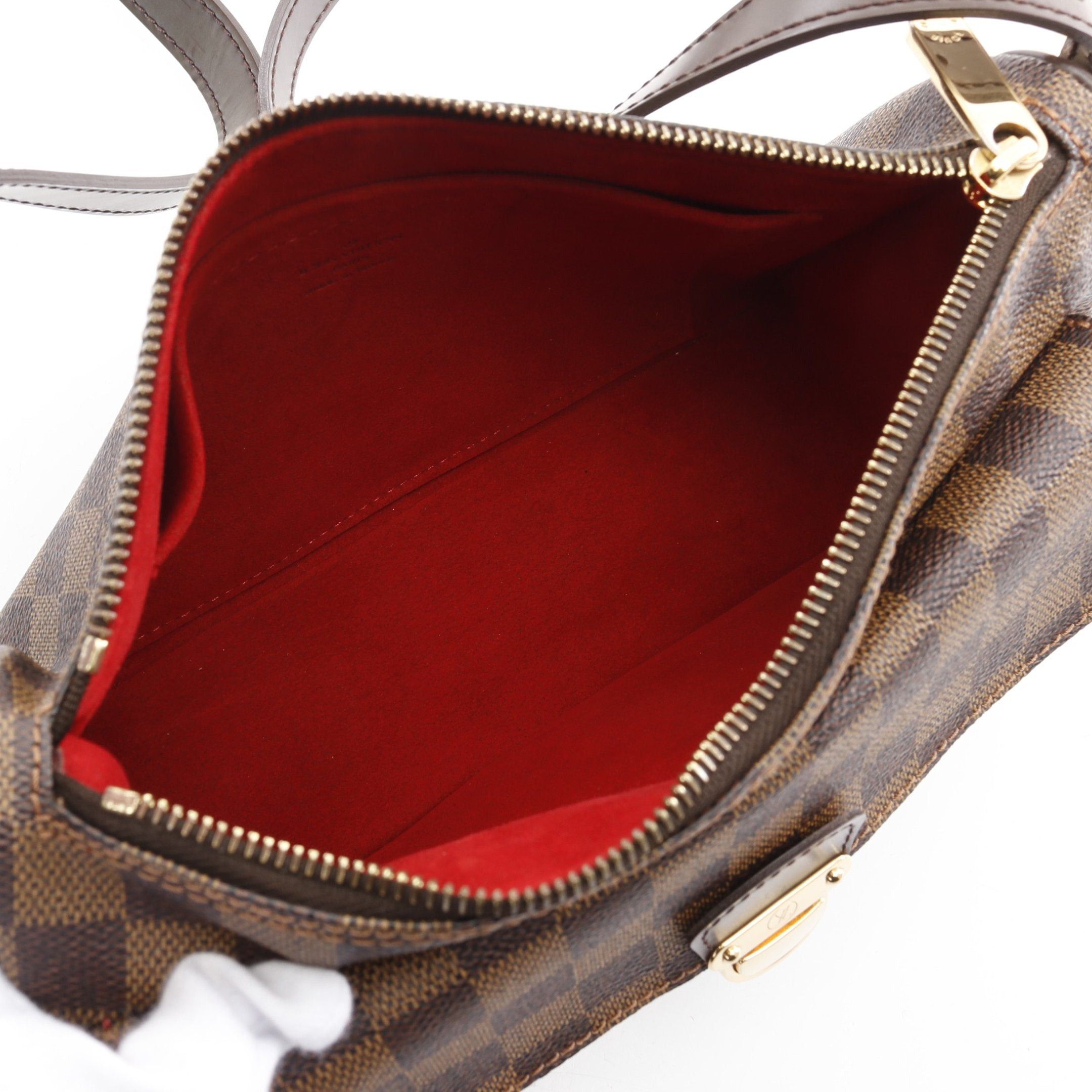Louis Vuitton Louis Vuitton Ravello Gm Damier Ebene Shoulder Bag Leather Brown Size ONE SIZE - 3 Thumbnail