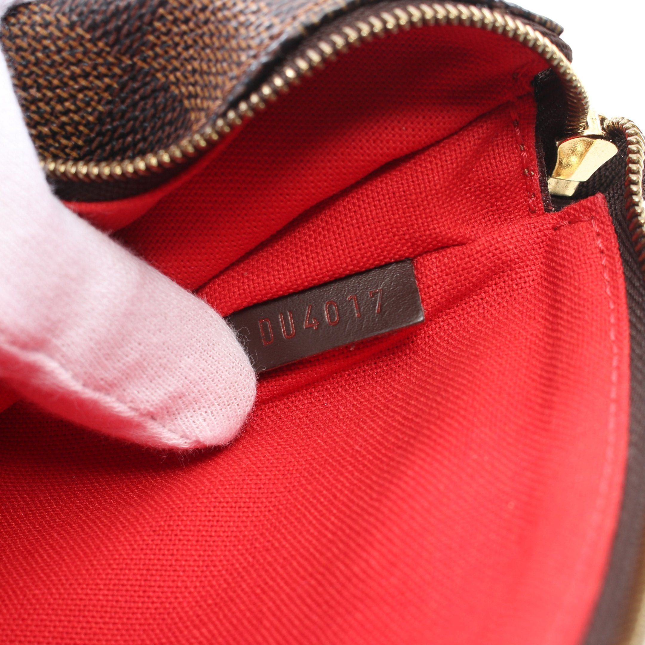 Louis Vuitton Louis Vuitton Sophie Damier Ebene Chain Handbag Leather Brown Size ONE SIZE - 5 Thumbnail