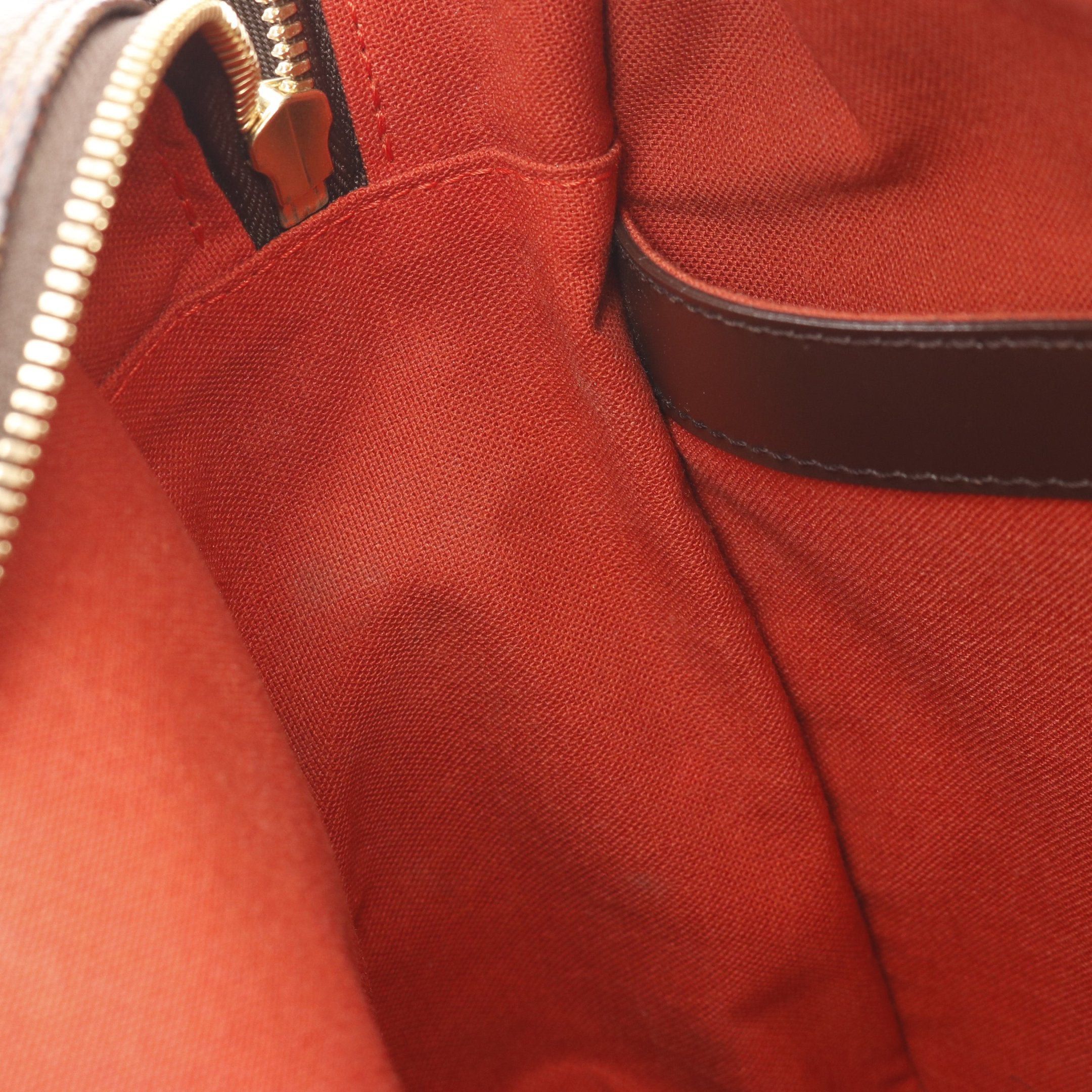 Louis Vuitton Louis Vuitton Naviglio Damier Ebene Shoulder Bag Leather Brown Size ONE SIZE - 7 Thumbnail