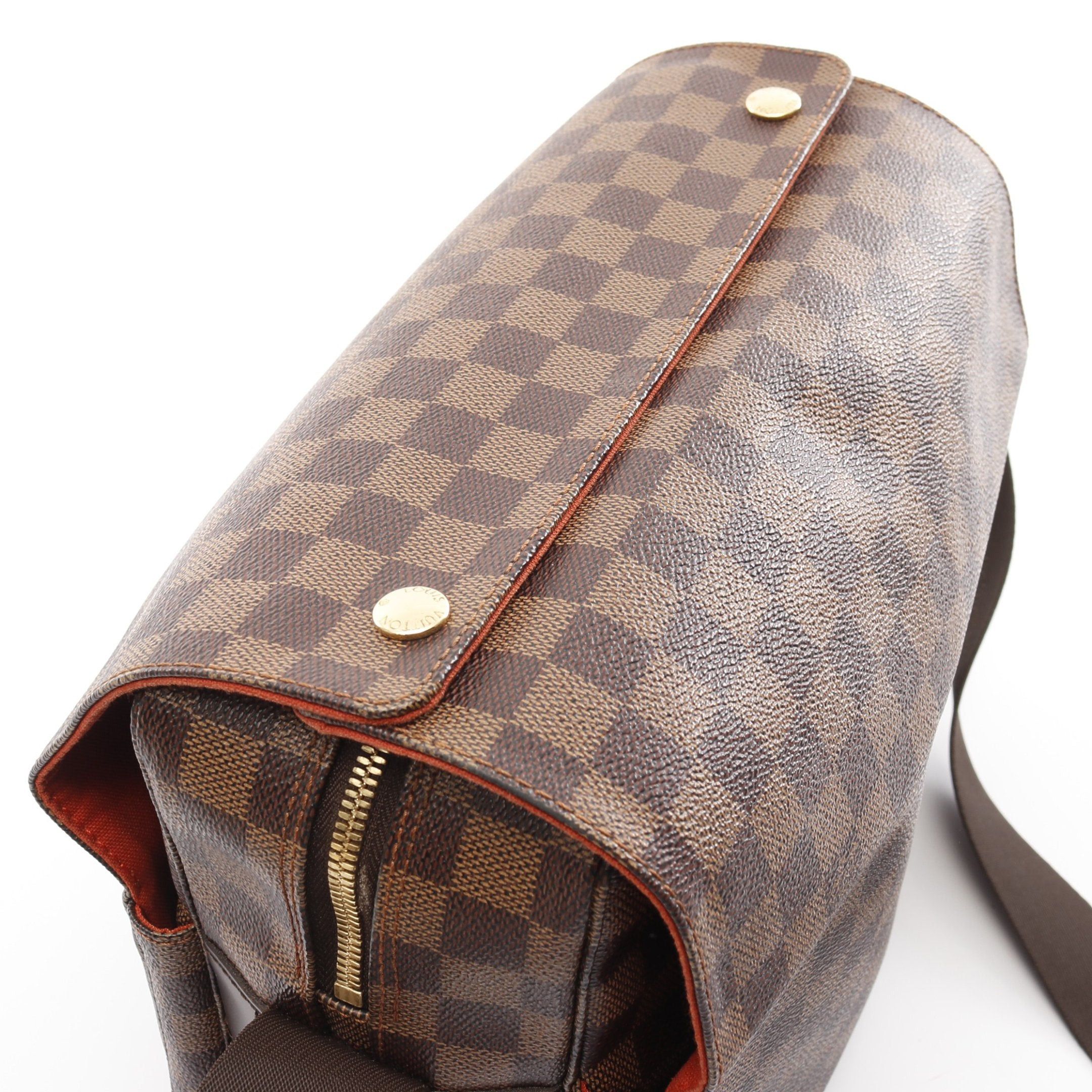 Louis Vuitton Louis Vuitton Naviglio Damier Ebene Shoulder Bag Leather Brown Size ONE SIZE - 12 Thumbnail