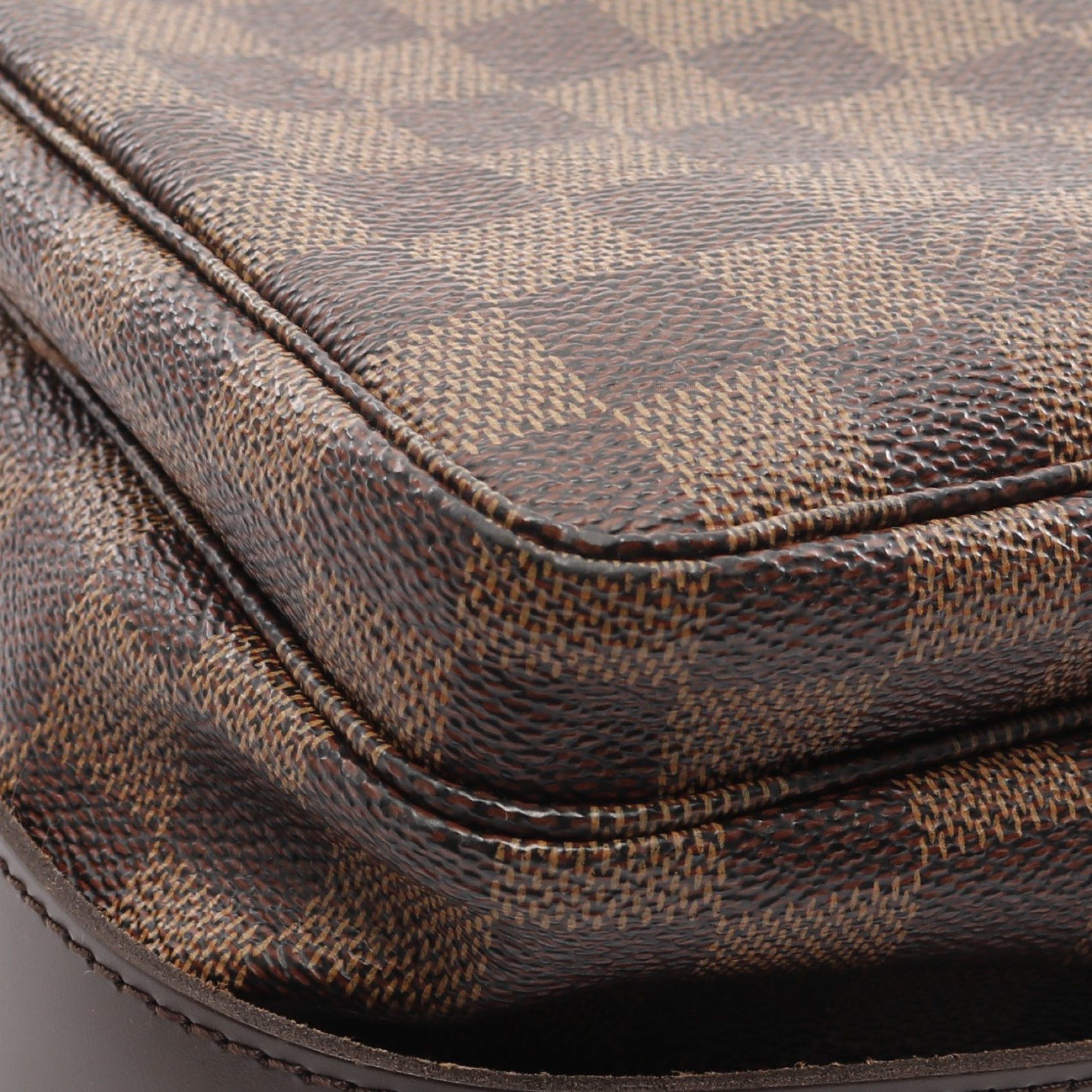 Louis Vuitton Louis Vuitton Naviglio Damier Ebene Shoulder Bag Leather Brown Size ONE SIZE - 9 Thumbnail