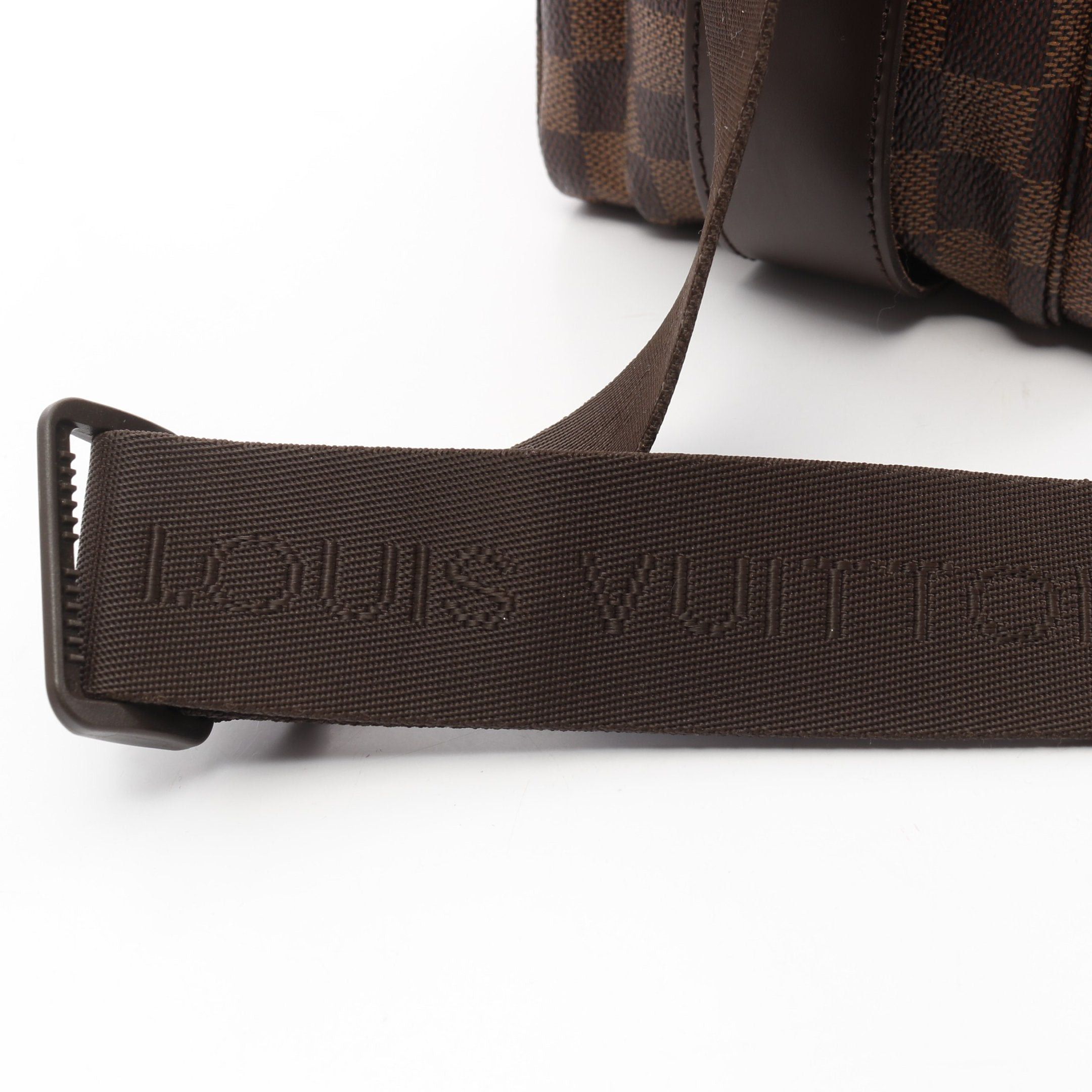 Louis Vuitton Louis Vuitton Naviglio Damier Ebene Shoulder Bag Leather Brown Size ONE SIZE - 13 Thumbnail