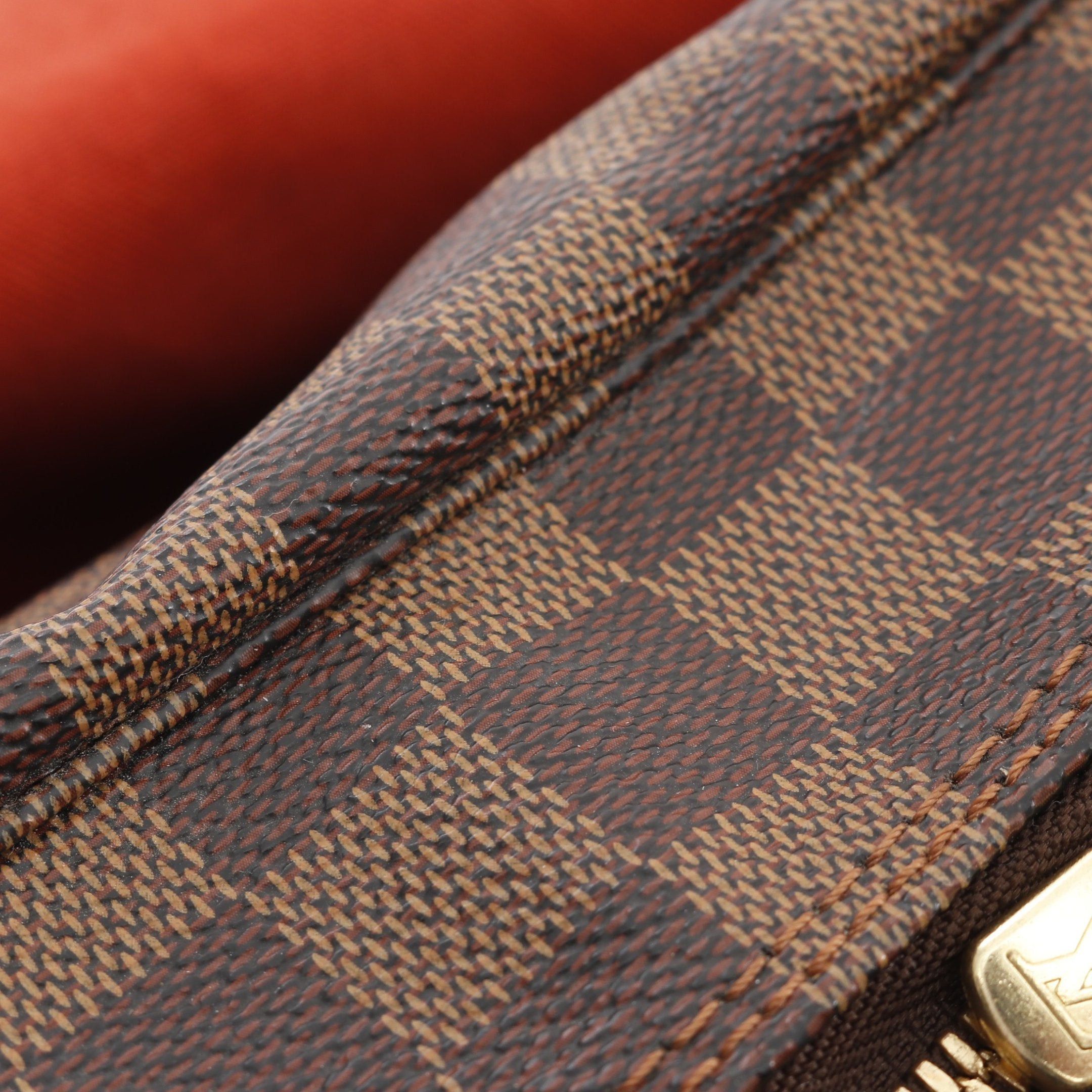 Louis Vuitton Louis Vuitton Naviglio Damier Ebene Shoulder Bag Leather Brown Size ONE SIZE - 10 Thumbnail