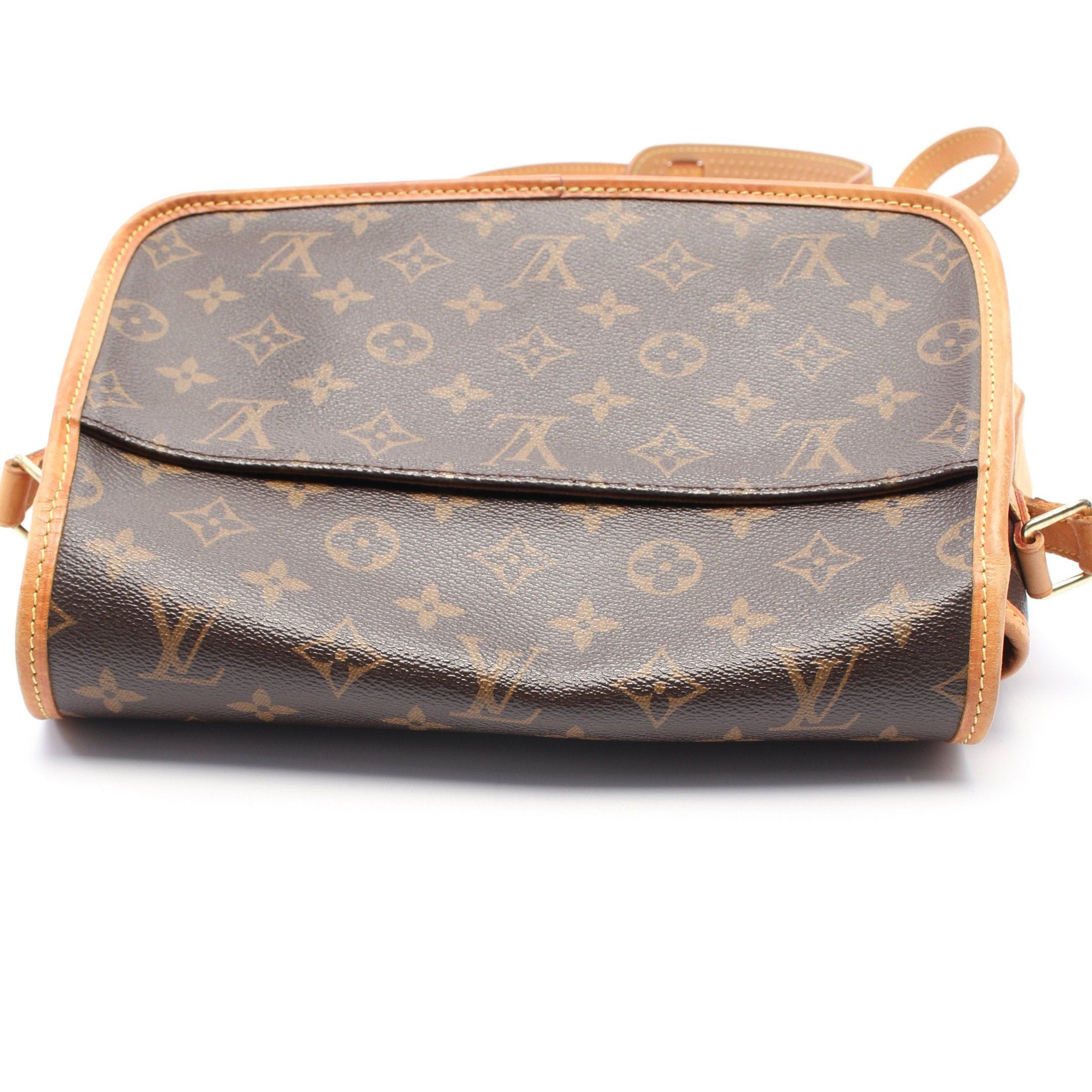 Louis Vuitton Louis Vuitton Sologne Monogram Shoulder Bag Leather Brown Size ONE SIZE - 9 Thumbnail