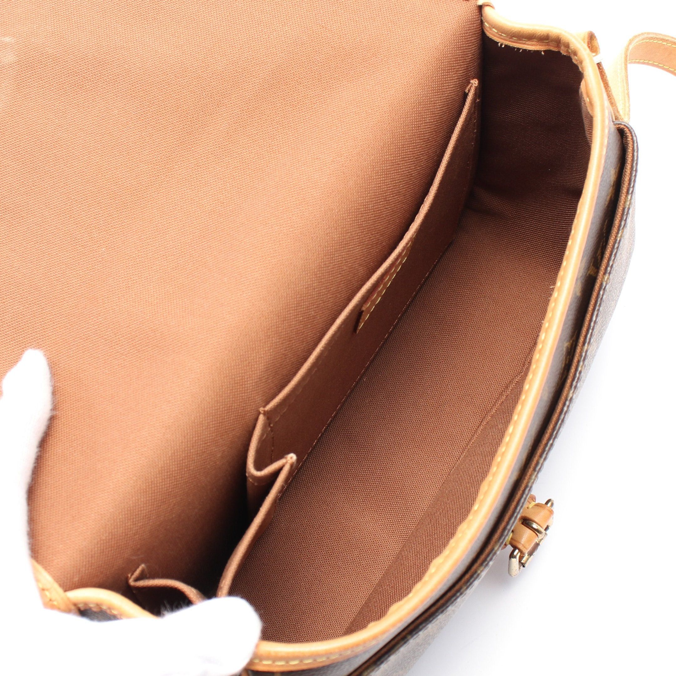 Louis Vuitton Louis Vuitton Sologne Monogram Shoulder Bag Leather Brown Size ONE SIZE - 3 Thumbnail