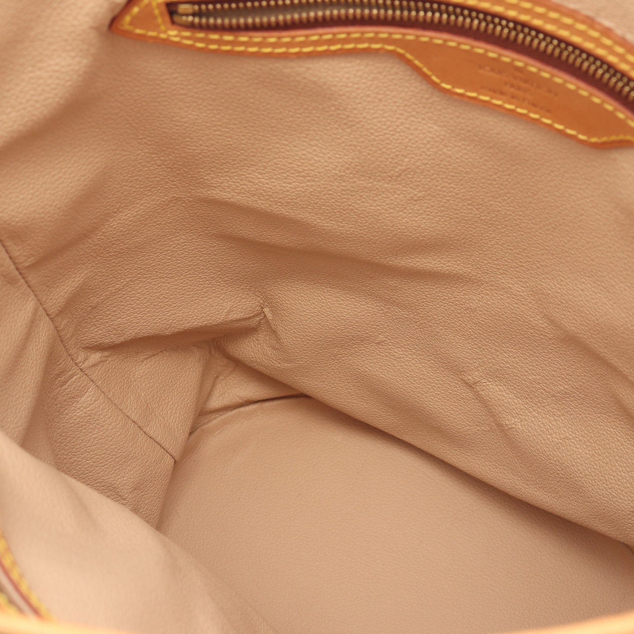 Louis Vuitton Louis Vuitton Bucket Gm Monogram Shoulder Bag Leather Brown Size ONE SIZE - 6 Thumbnail