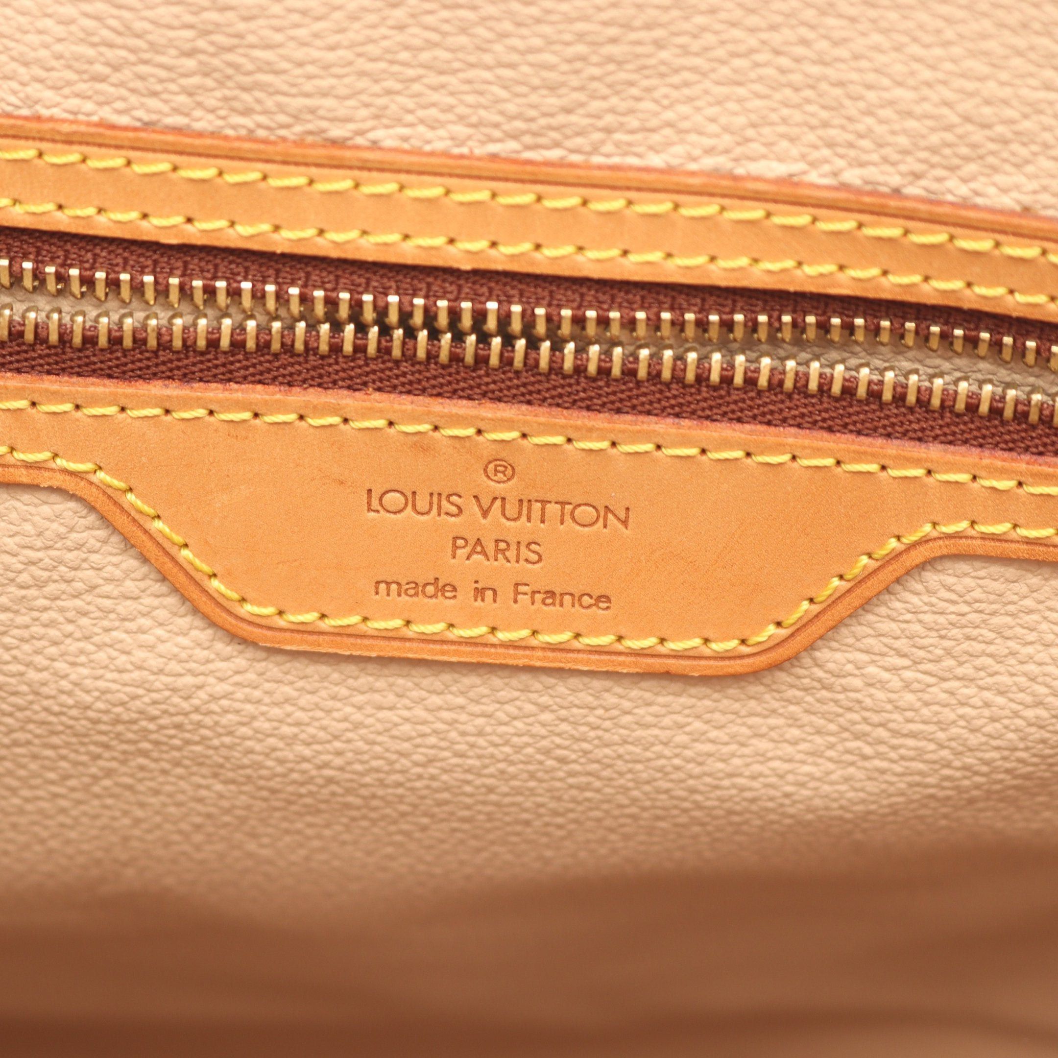 Louis Vuitton Louis Vuitton Bucket Gm Monogram Shoulder Bag Leather Brown Size ONE SIZE - 4 Thumbnail
