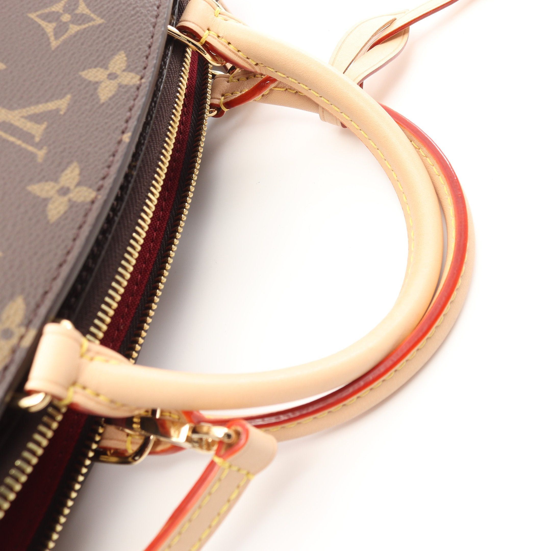 Louis Vuitton Louis Vuitton Petit Pare Pm Monogram Handbag Leather Brown Size ONE SIZE - 6 Thumbnail