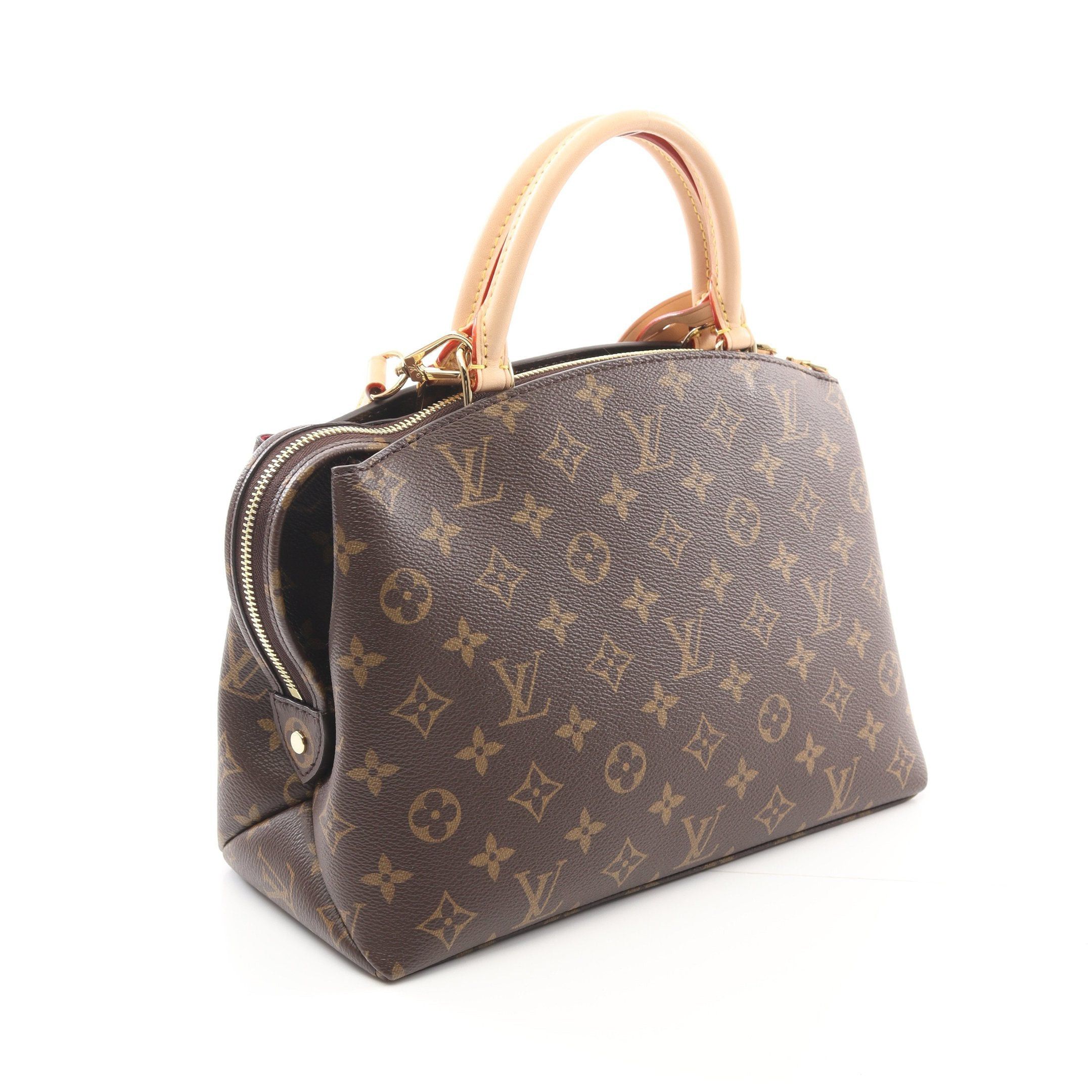 Louis Vuitton Louis Vuitton Petit Pare Pm Monogram Handbag Leather Brown Size ONE SIZE - 2 Thumbnail