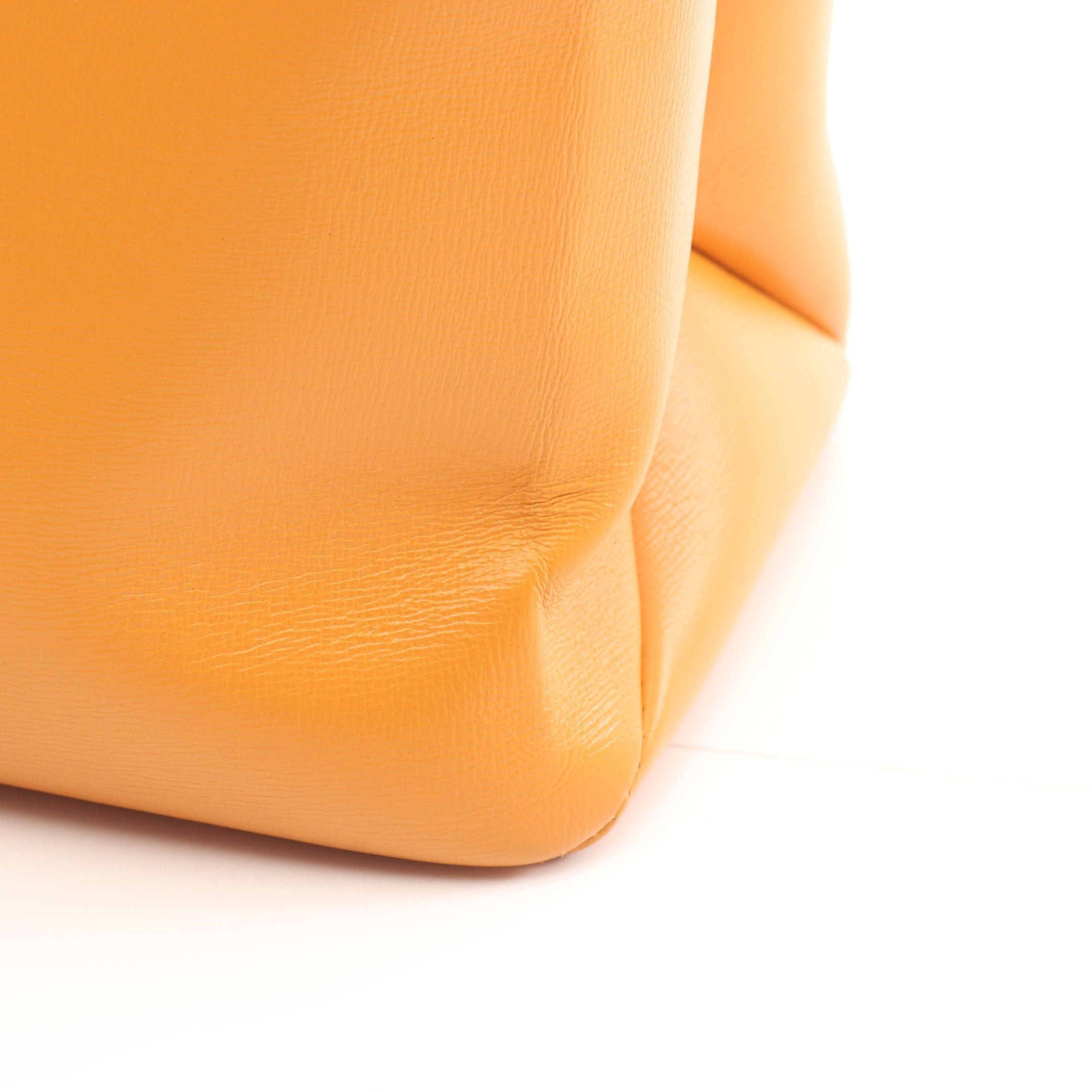 Louis Vuitton Louis Vuitton Shopper Tote Mm Saffron Handbag Bag Leather Orange Size ONE SIZE - 6 Thumbnail
