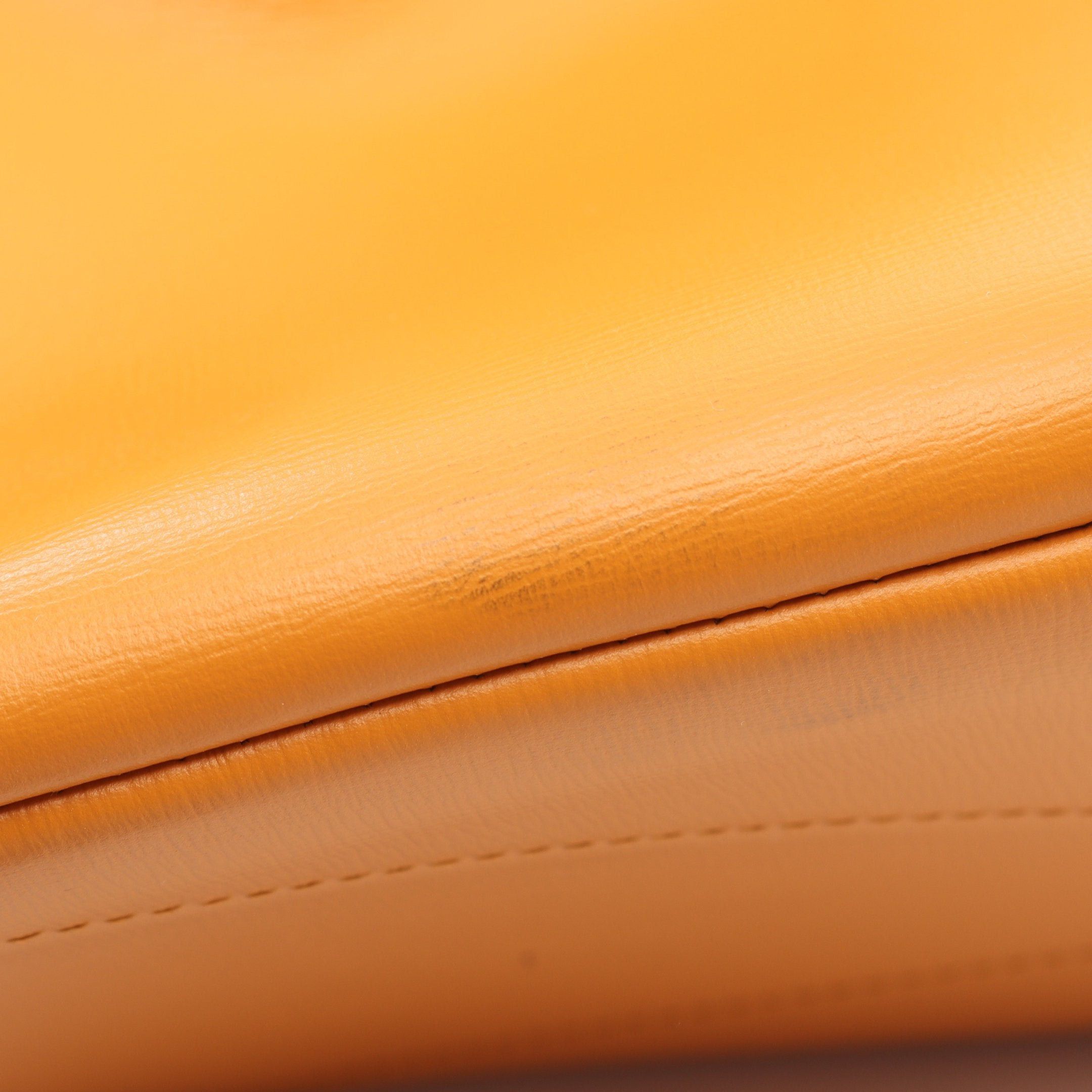 Louis Vuitton Louis Vuitton Shopper Tote Mm Saffron Handbag Bag Leather Orange Size ONE SIZE - 9 Thumbnail
