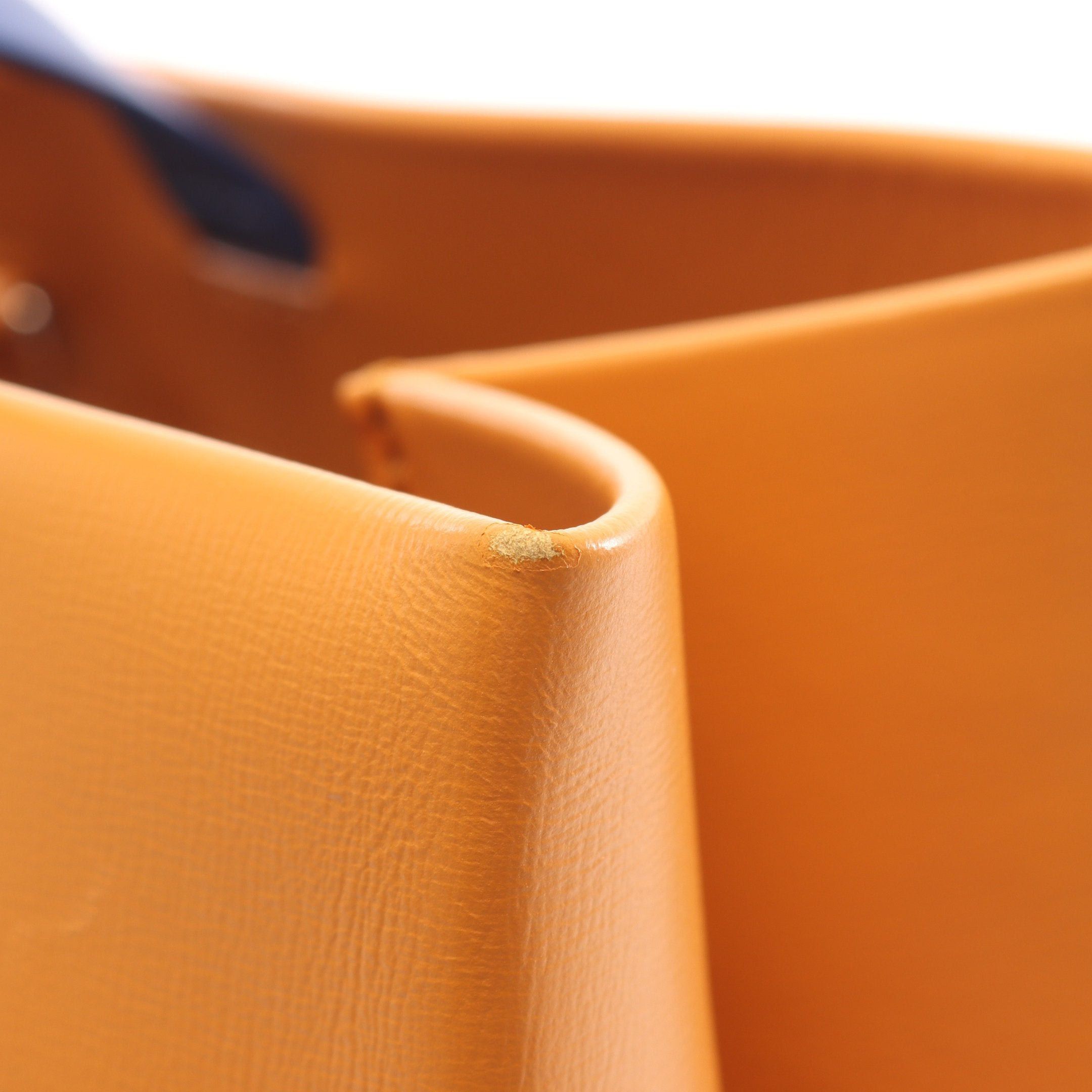 Louis Vuitton Louis Vuitton Shopper Tote Mm Saffron Handbag Bag Leather Orange Size ONE SIZE - 7 Thumbnail