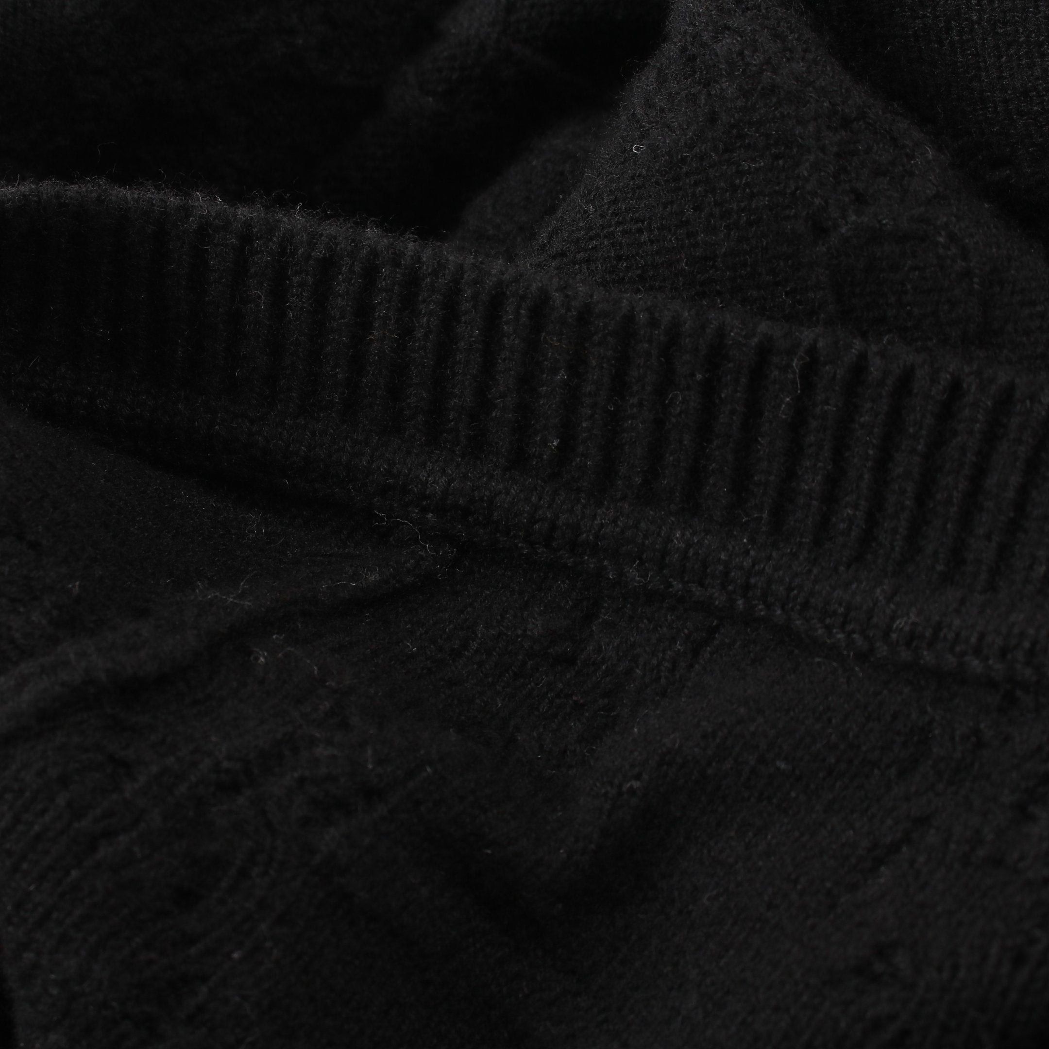Hermes Hermes Knit Dress V-Neck Wool Cashmere Black Size ONE SIZE - 8 Thumbnail