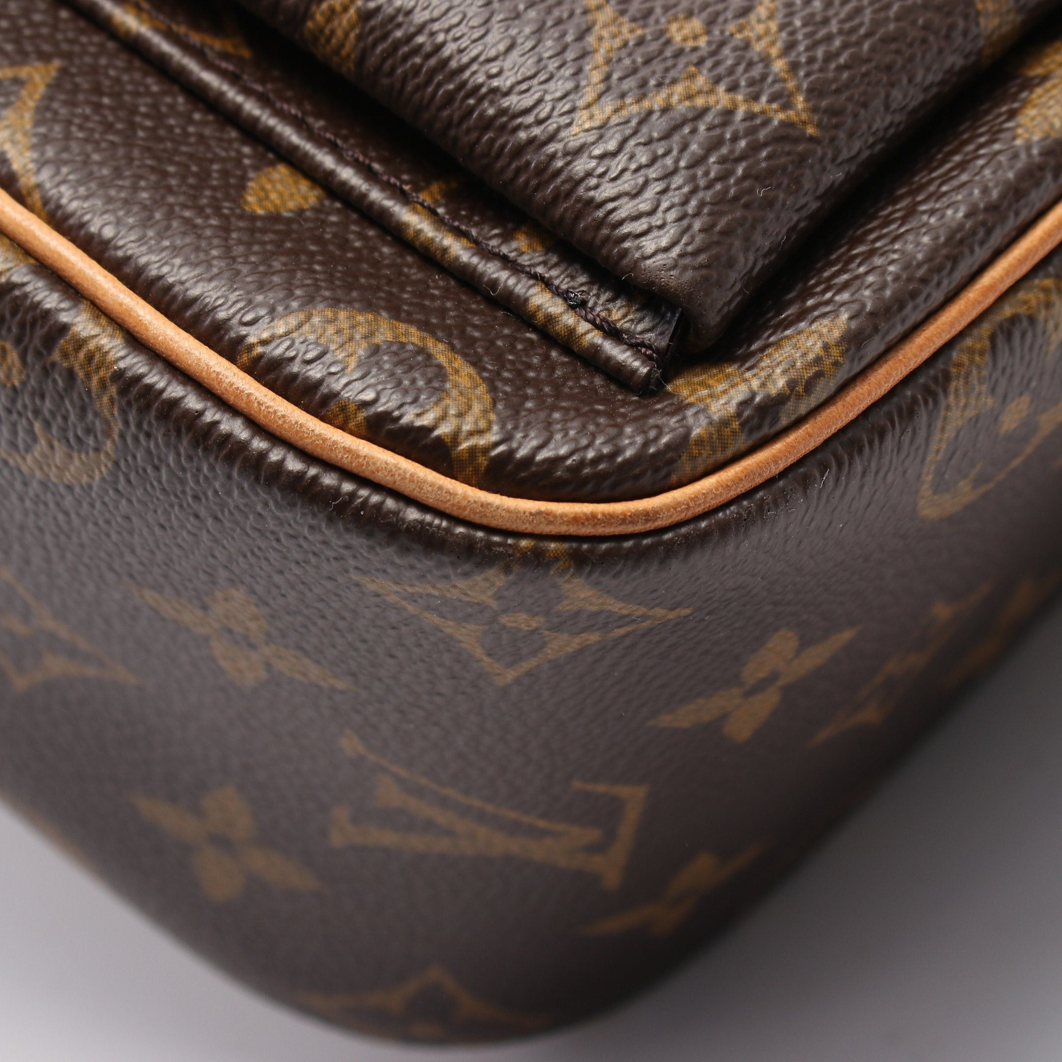 Louis Vuitton Louis Vuitton Vivacite Gm Monogram Shoulder Bag Leather Brown Size ONE SIZE - 9 Thumbnail