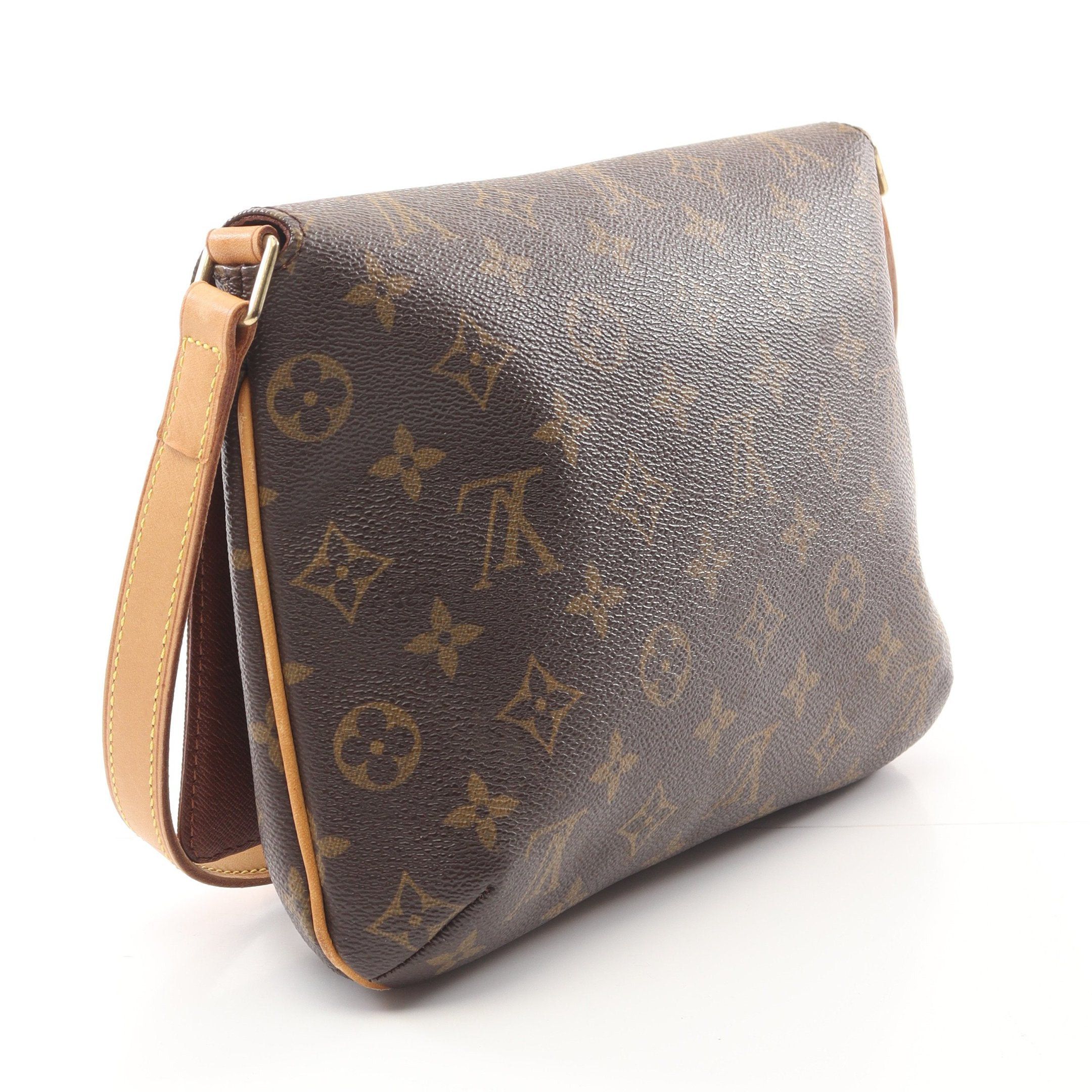 Louis Vuitton Louis Vuitton Musette Tango Short Strap Monogram Shoulder Bag Leather Brown Size ONE SIZE - 2 Thumbnail