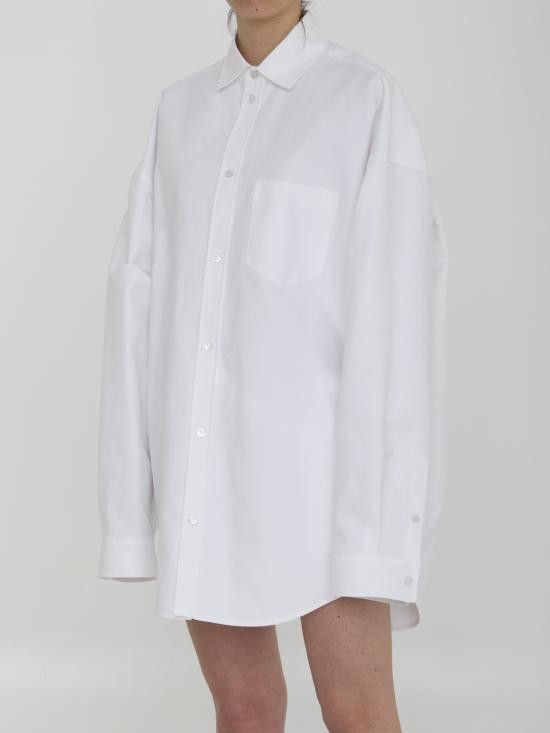 Balenciaga BALENCIAGA Women Shirts 794462 WHITE Size XS / US 0-2 / IT 36-38 - 2 Thumbnail