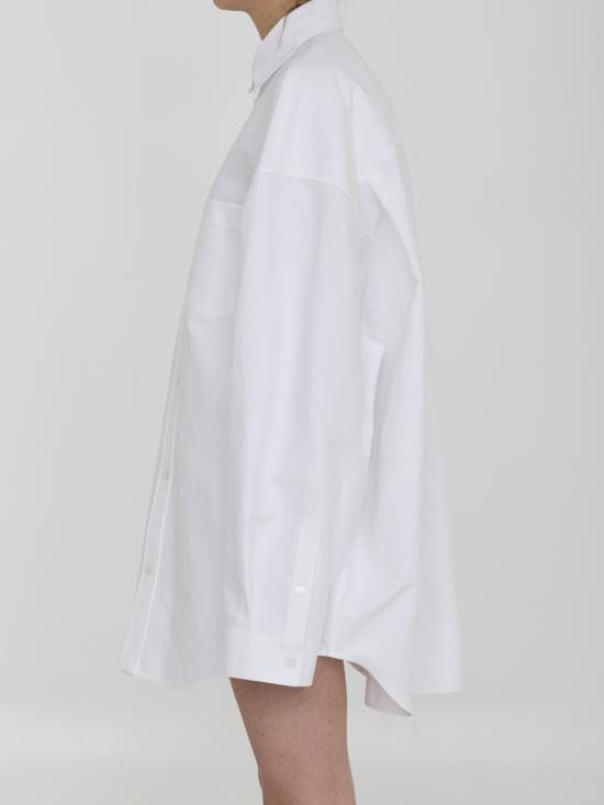 Balenciaga BALENCIAGA Women Shirts 794462 WHITE Size XS / US 0-2 / IT 36-38 - 3 Thumbnail