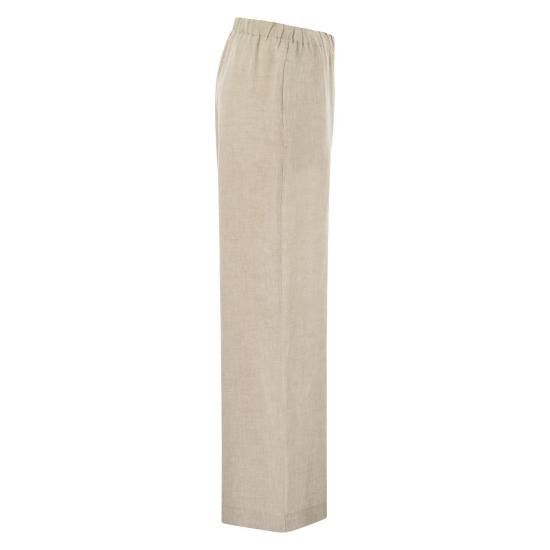 Fabiana Filippi FABIANA FILIPPI Women Straight Pants PAD275F310 BEIGE Size 27" / US 4 / IT 40 - 3 Thumbnail