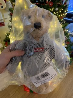 Supreme Steiff Bear Heather Grey - FW18 - US